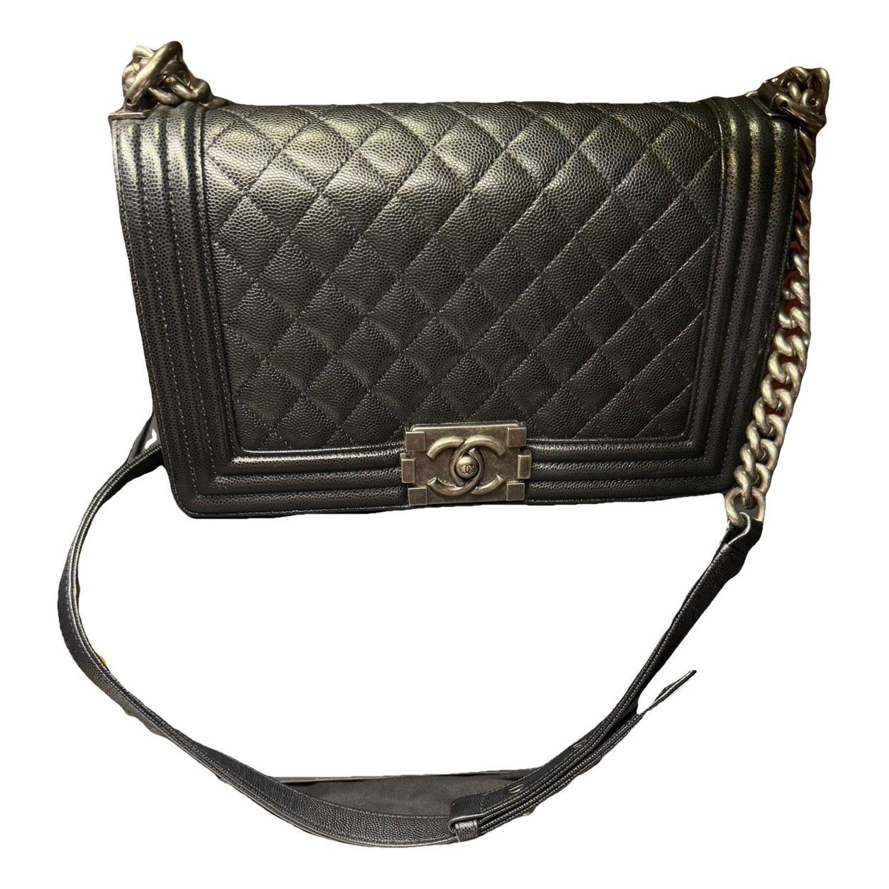 Boy leather crossbody bag
