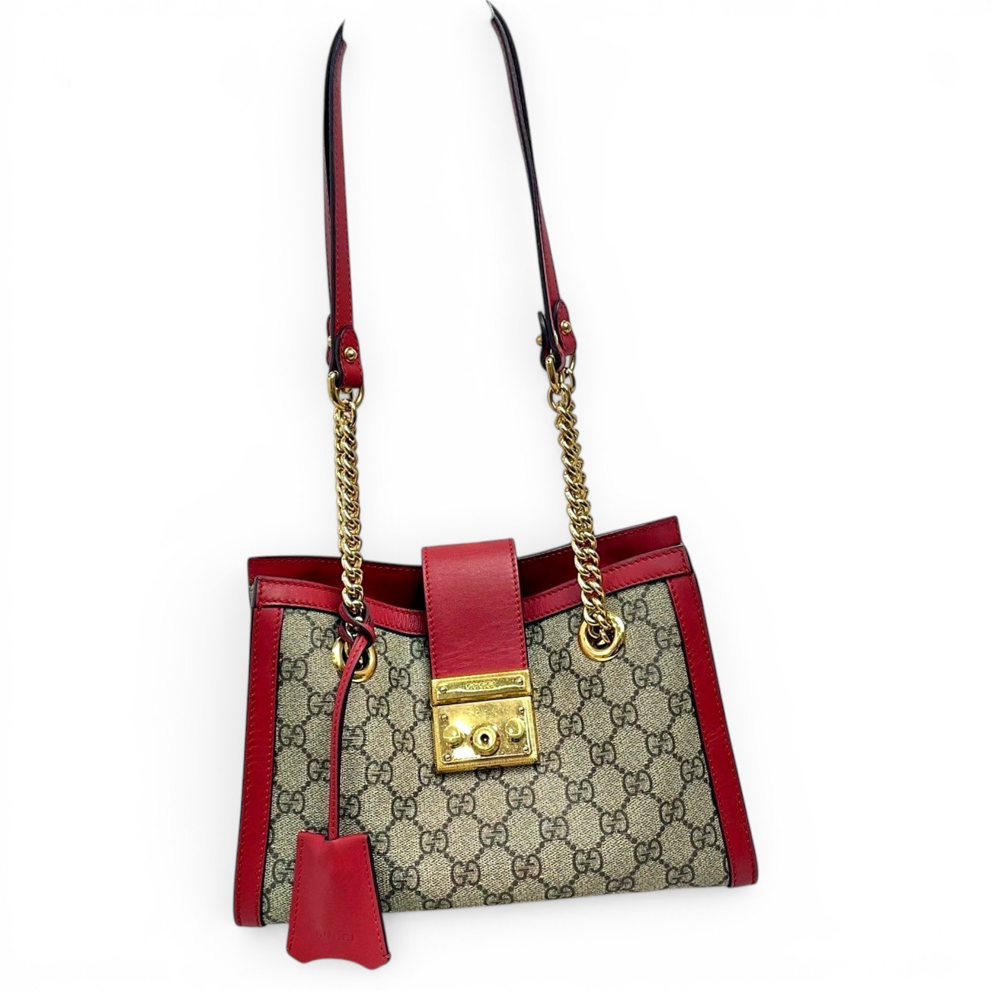 Padlock cloth handbag