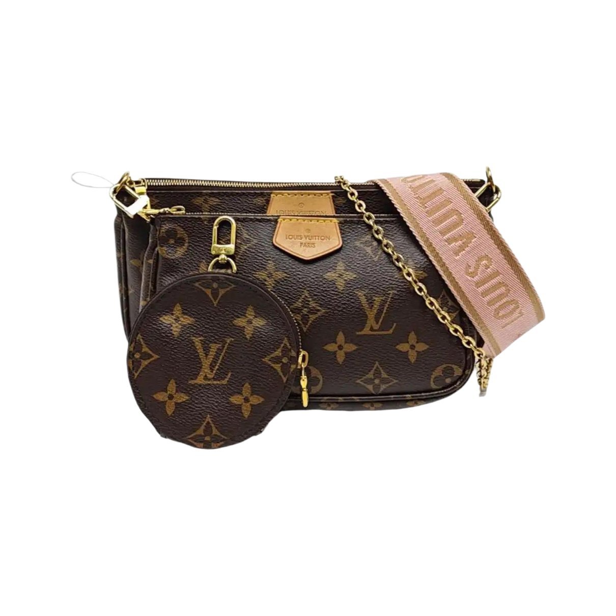 Maxi Multi Pochette Accessoires leather crossbody bag