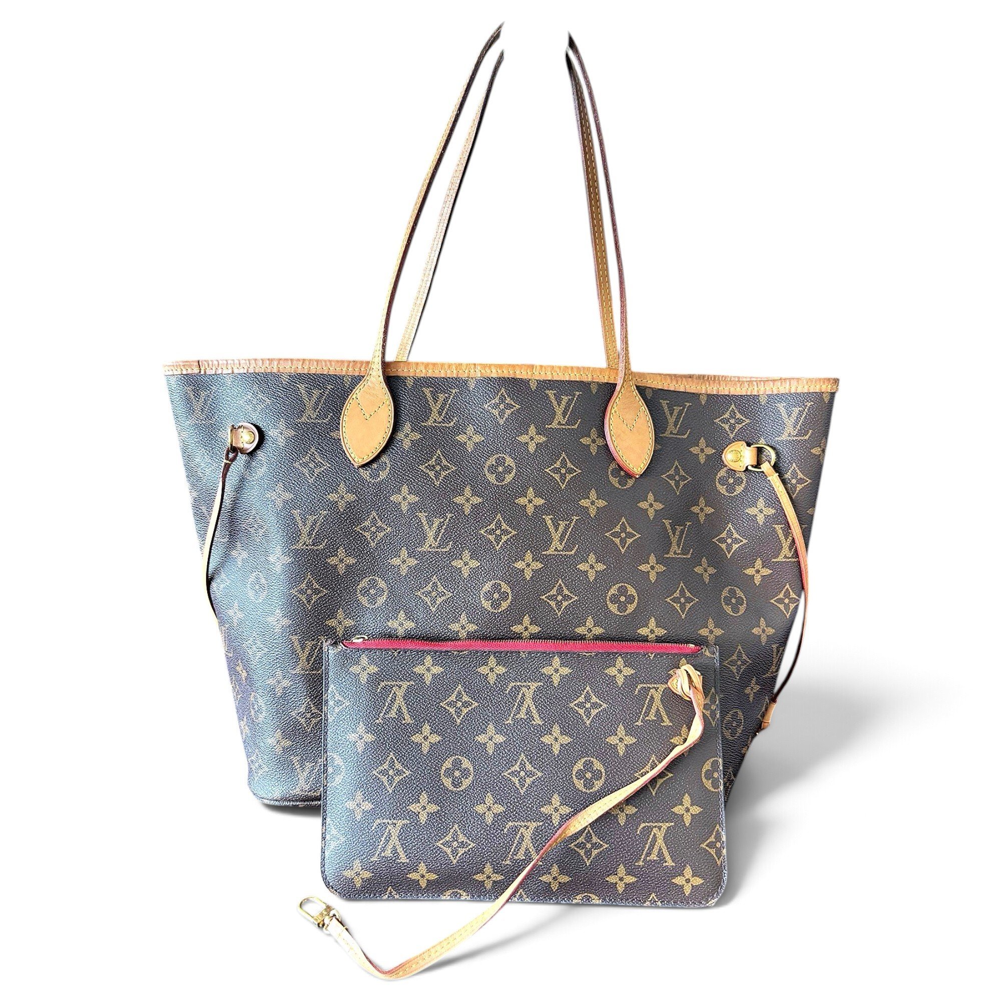 Neverfull leather tote