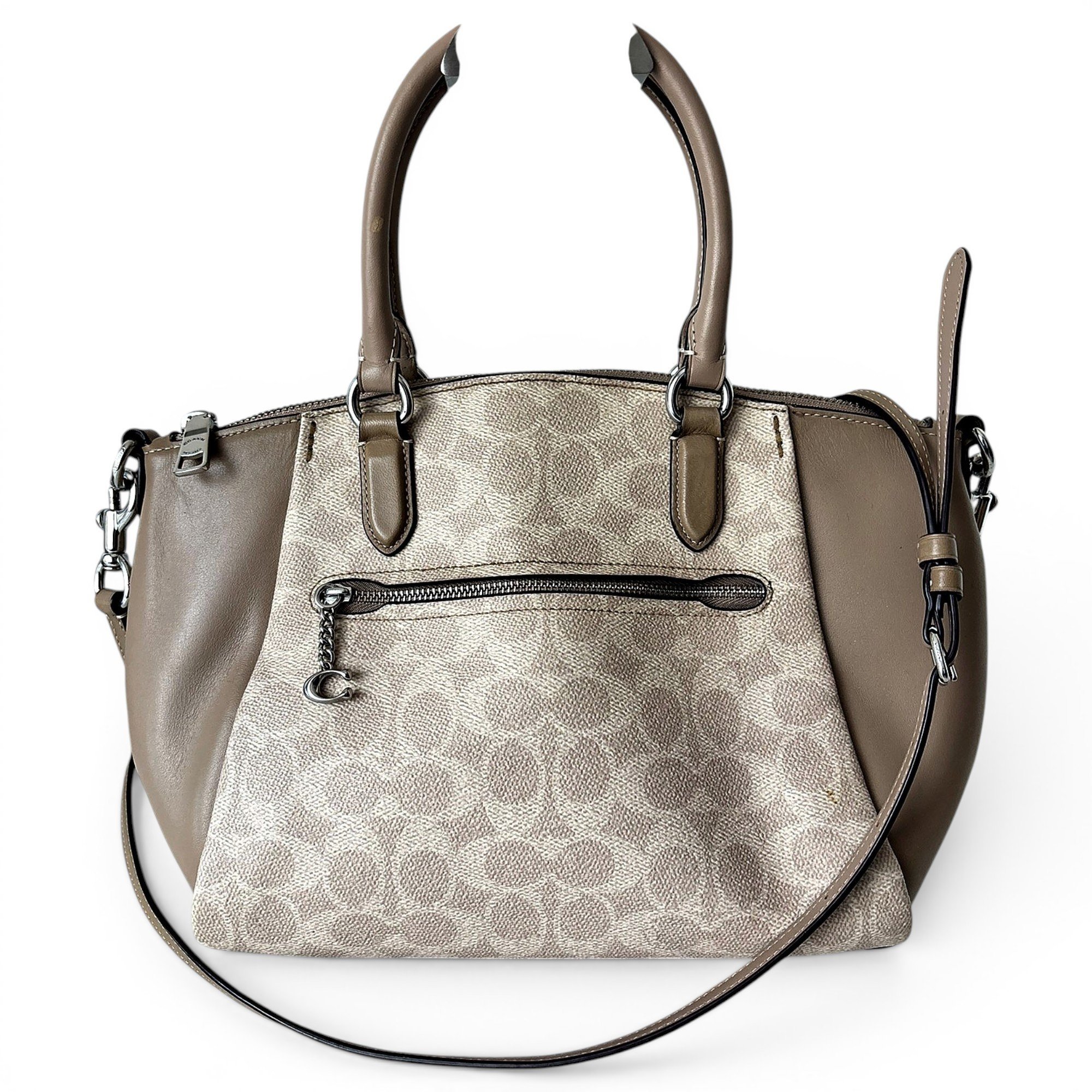 Leather handbag