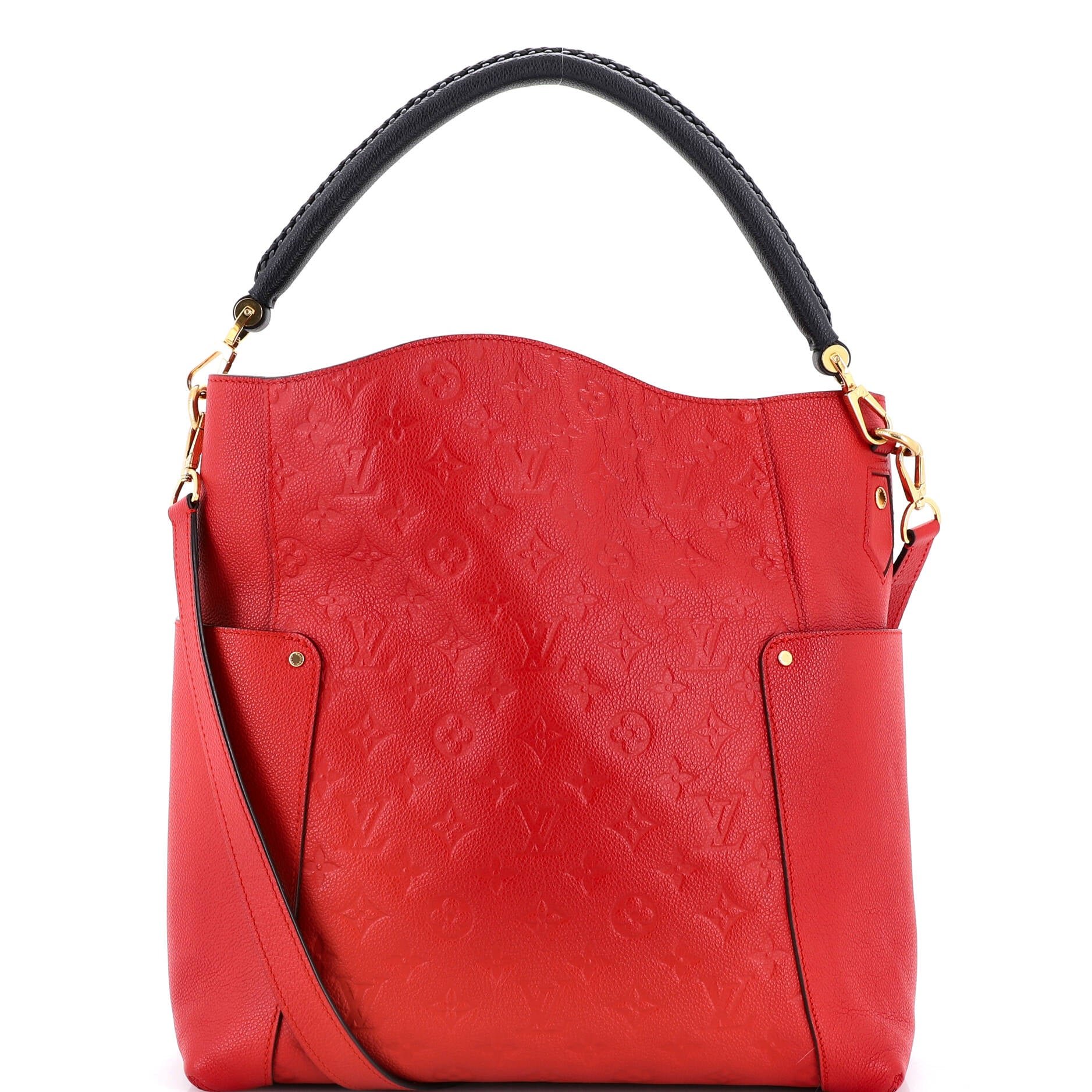 Louis Vuitton Bagatelle Hobo Monogram Empreinte Leather