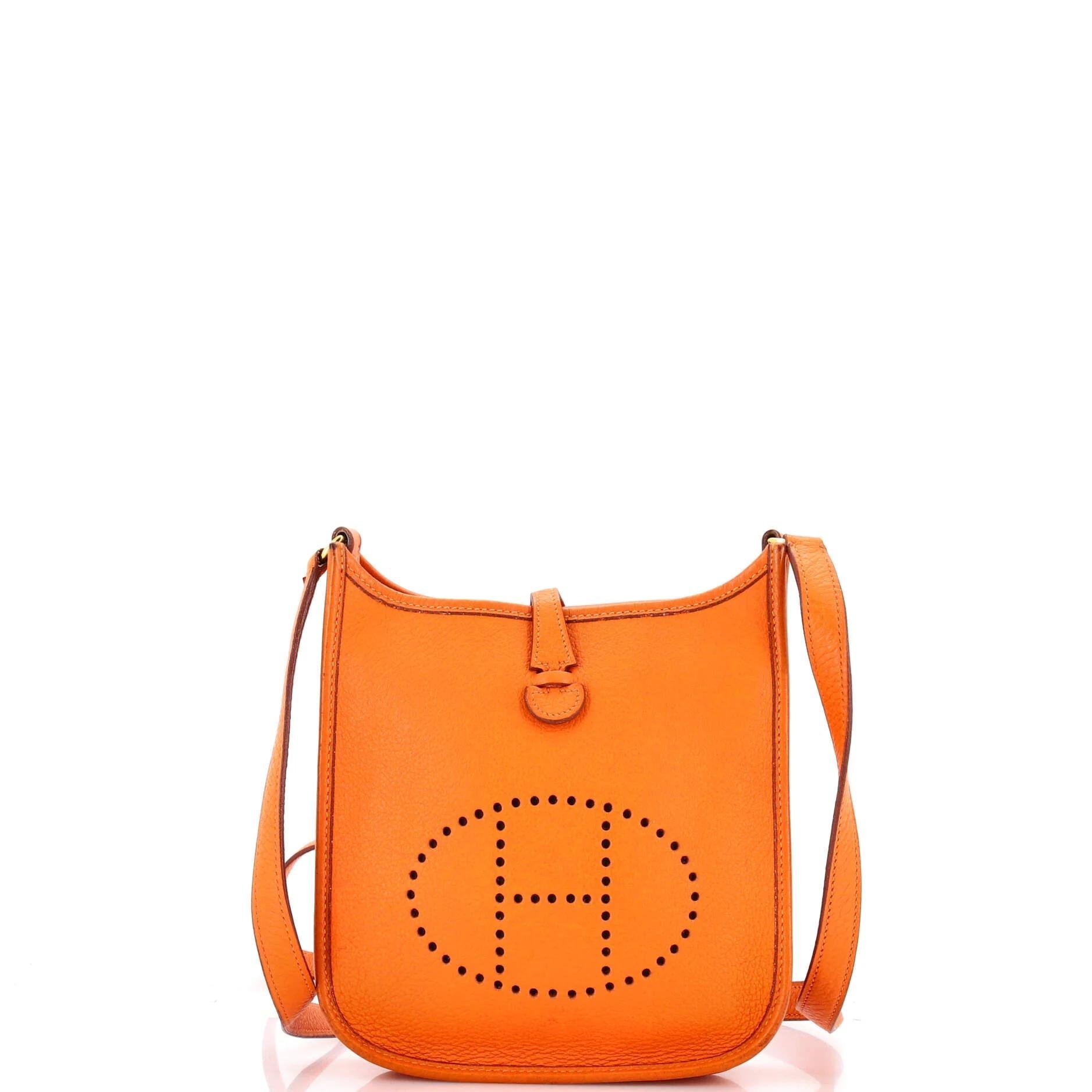 Mini Evelyne leather crossbody bag
