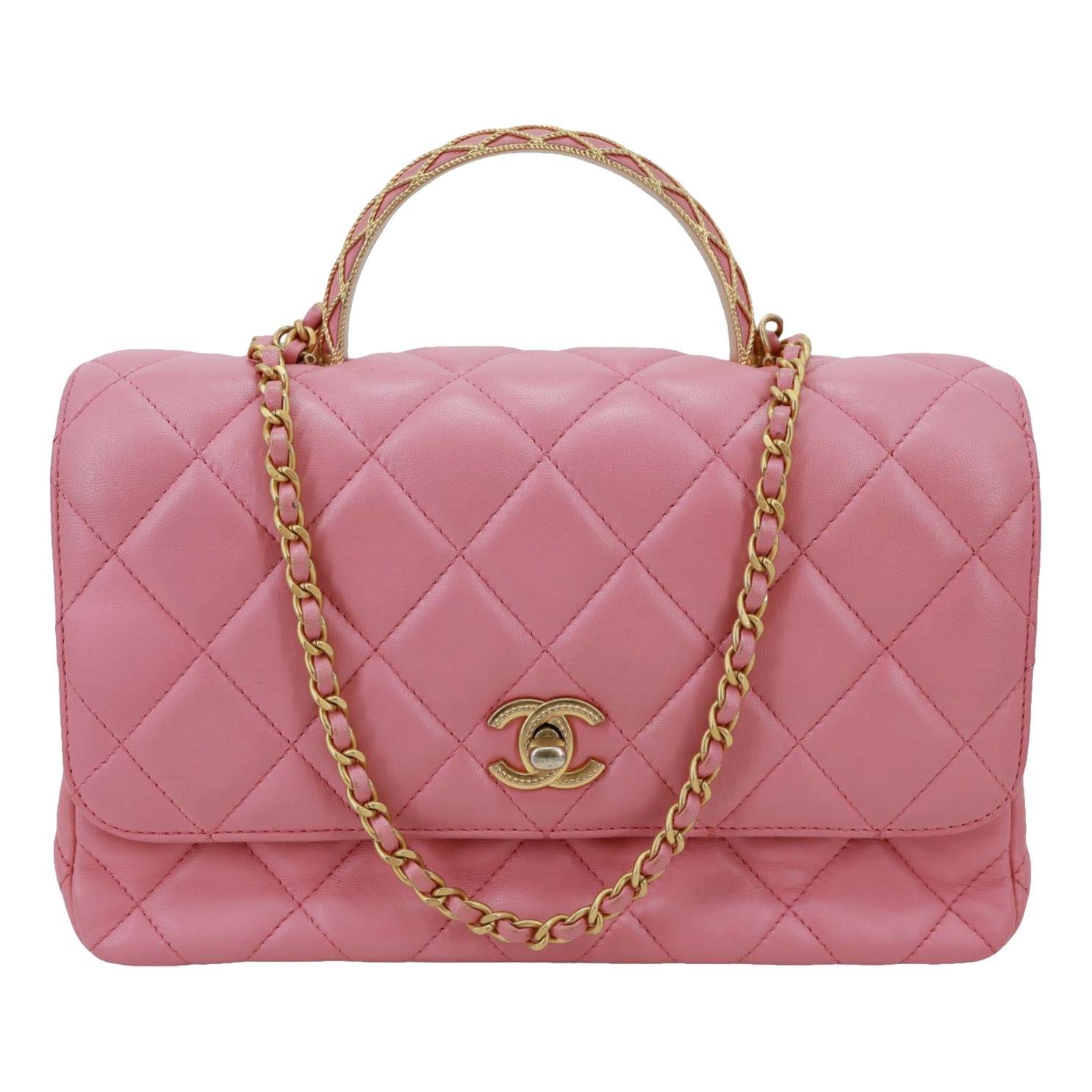 Timeless Classique Top Handle leather handbag