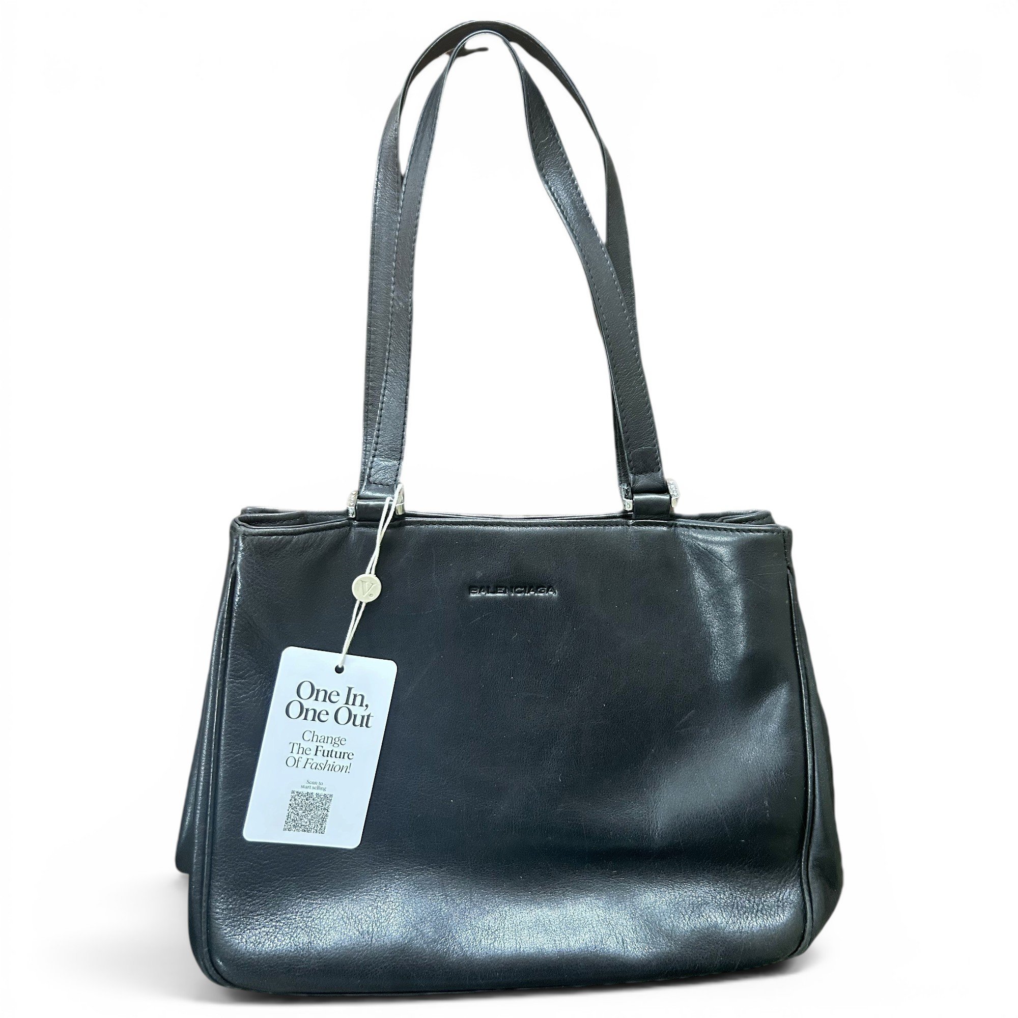 Balenciaga XX Hobo leather handbag