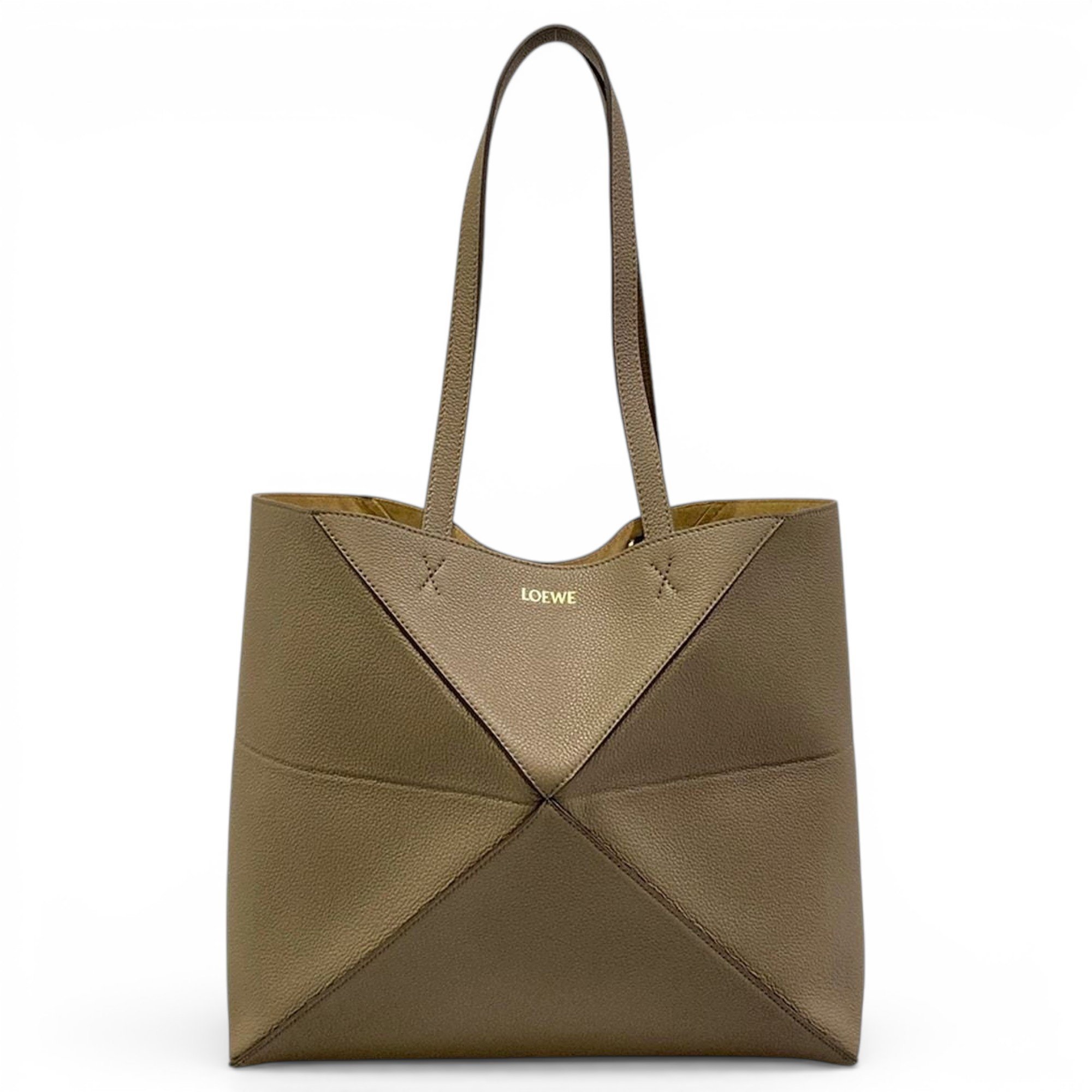 Loewe Puzzle leather tote