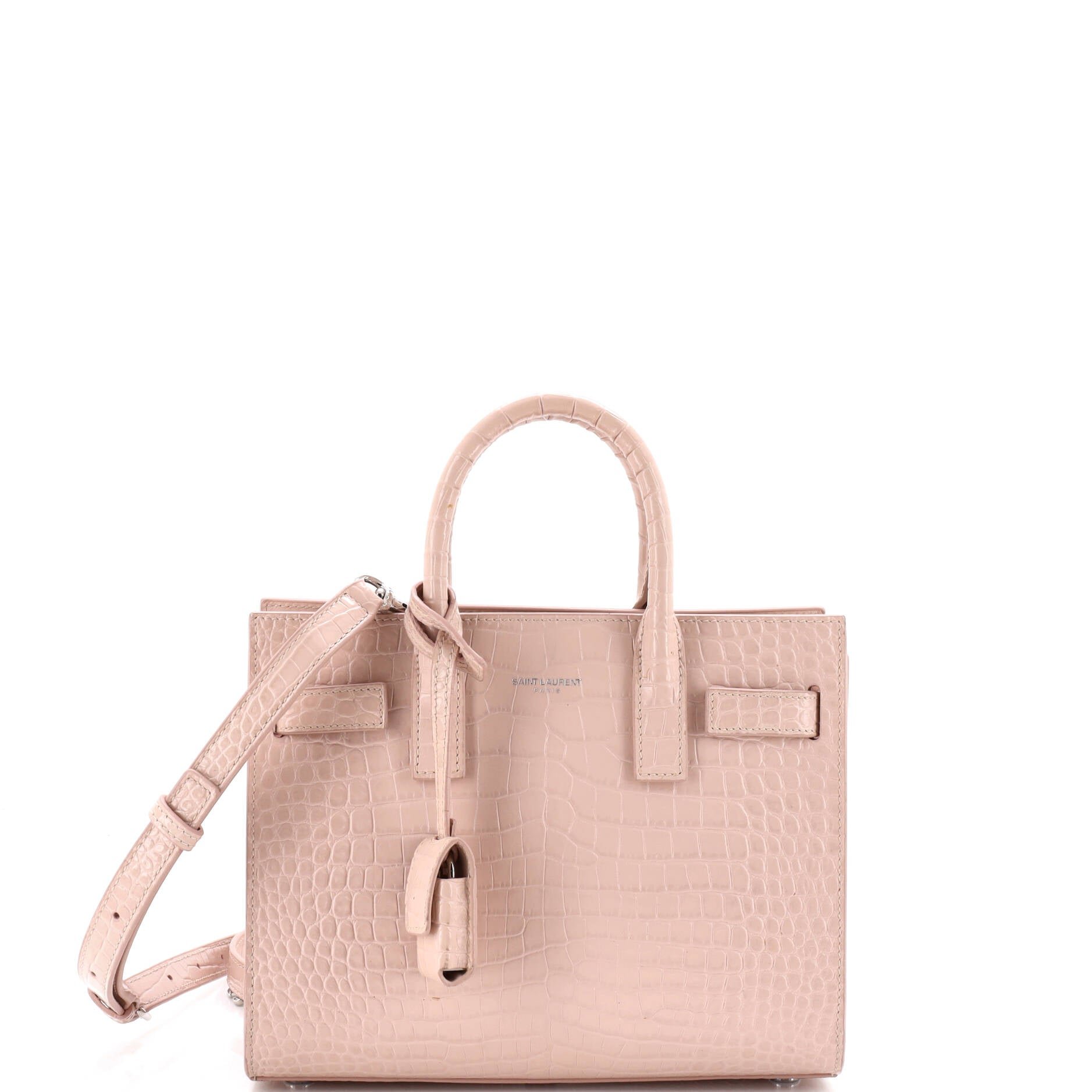 Sac de Jour NM Bag Crocodile Embossed Leather Nano