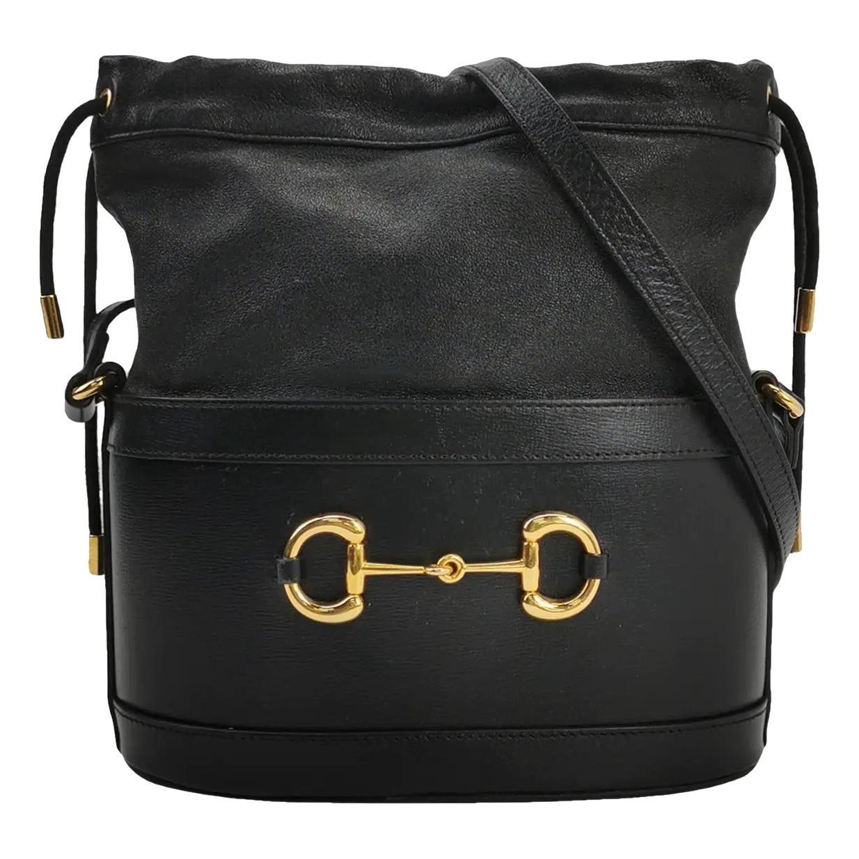 Horsebit 1955 Bucket leather handbag