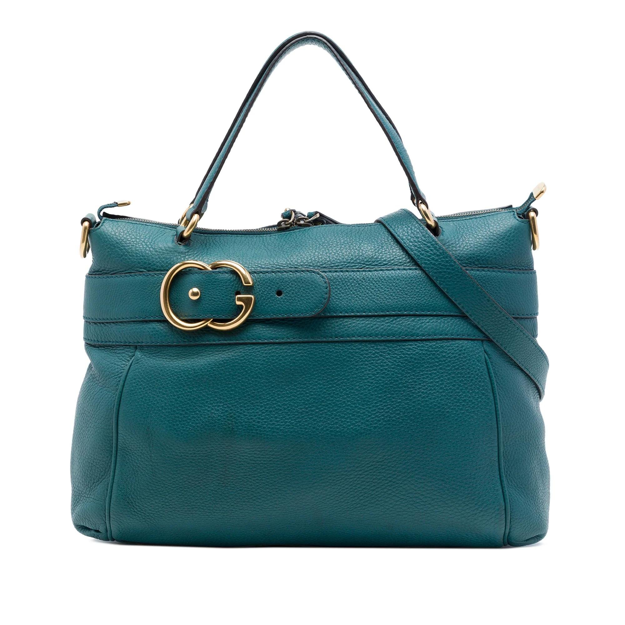 Ride pony-style calfskin handbag
