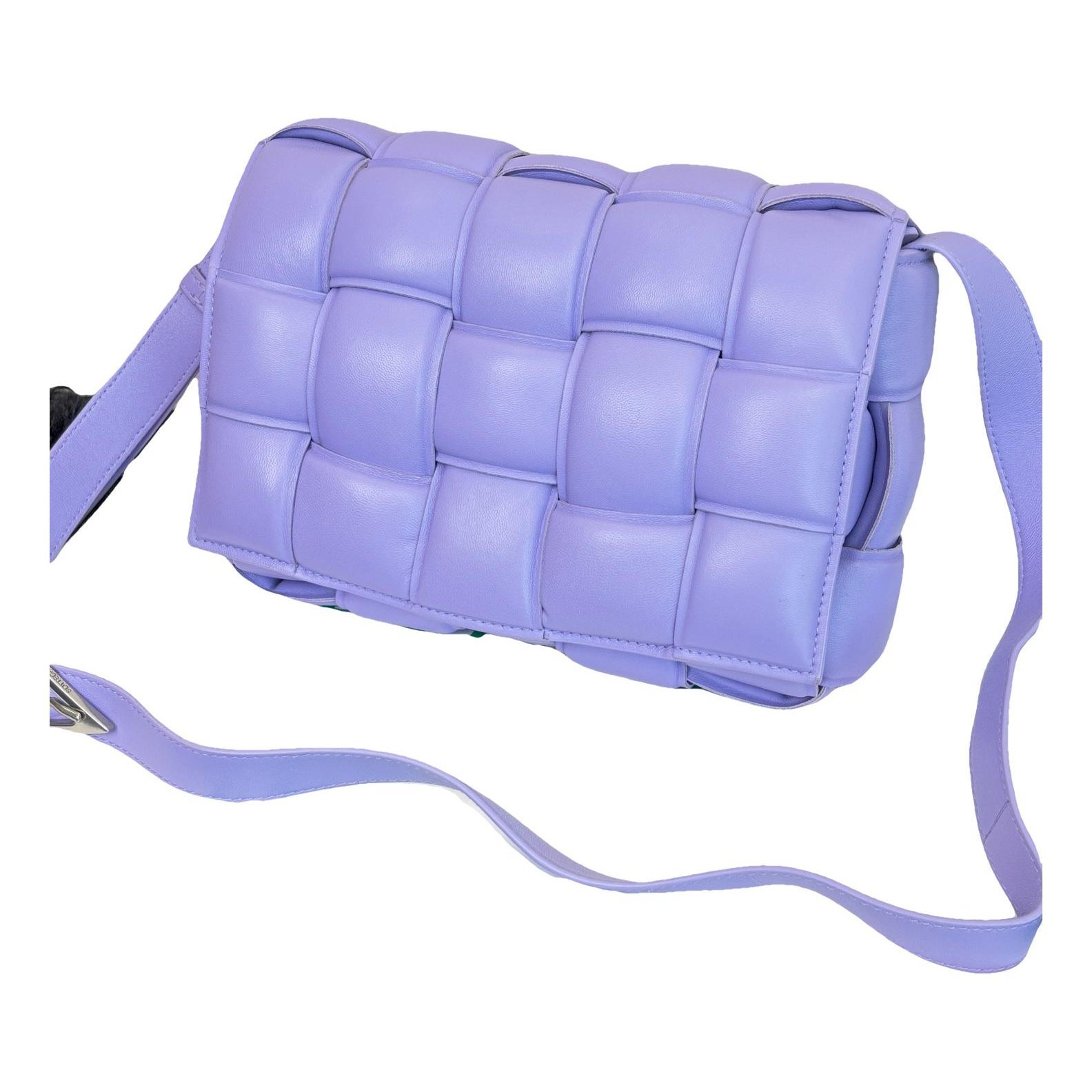 Cassette Padded leather handbag