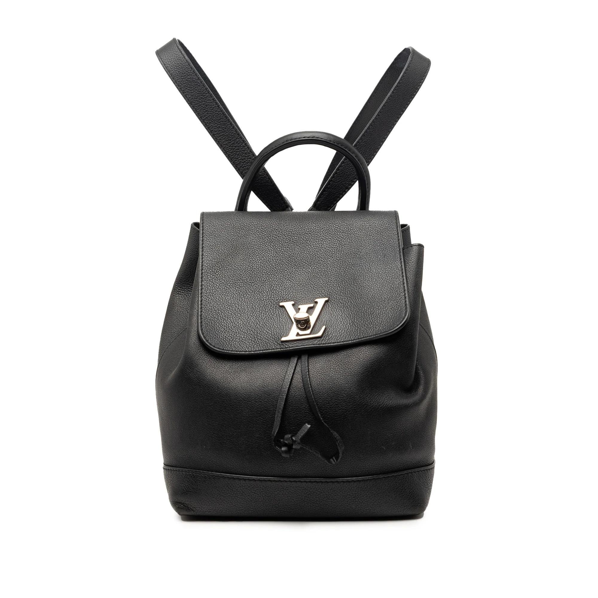 Lockme leather backpack