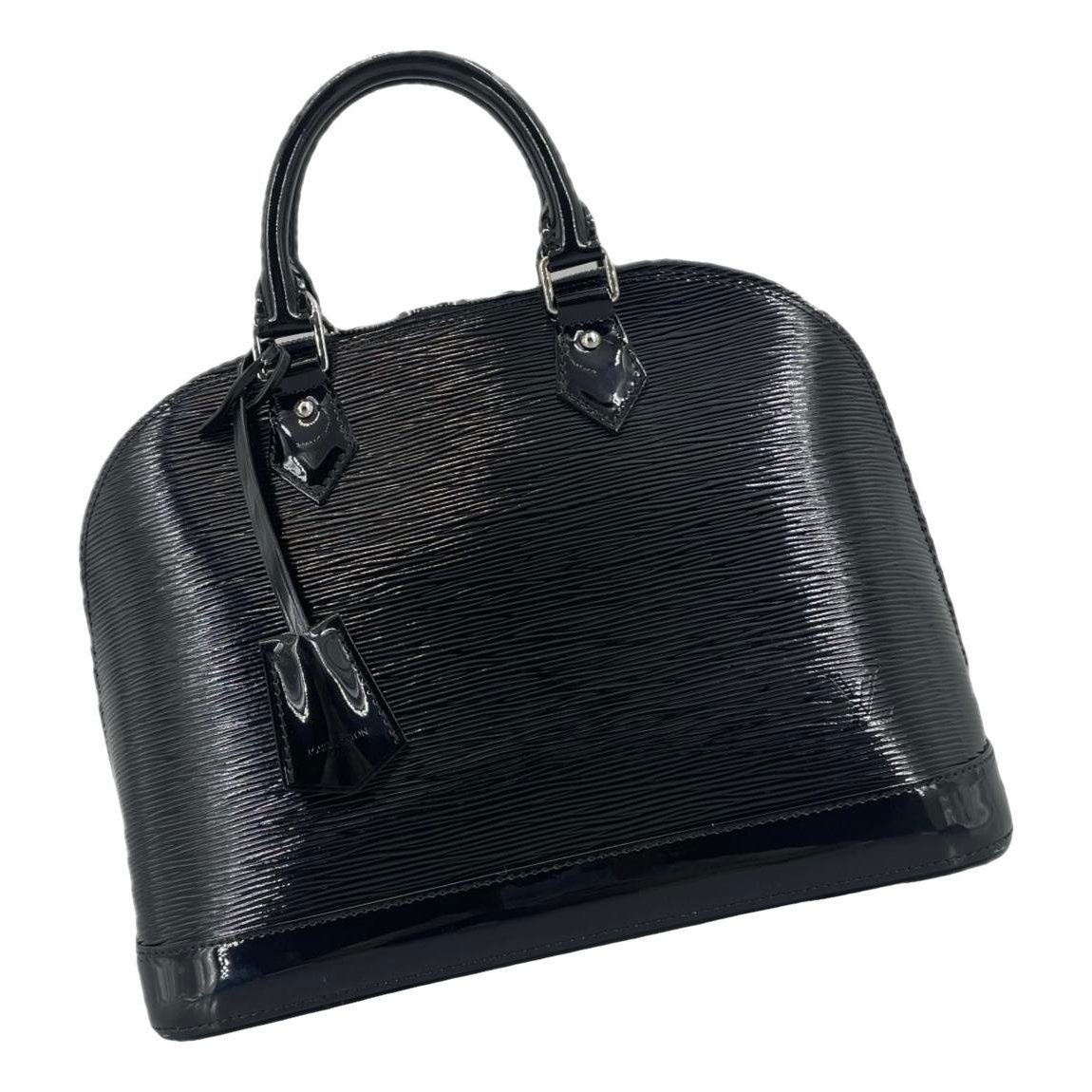 Alma BB patent leather handbag