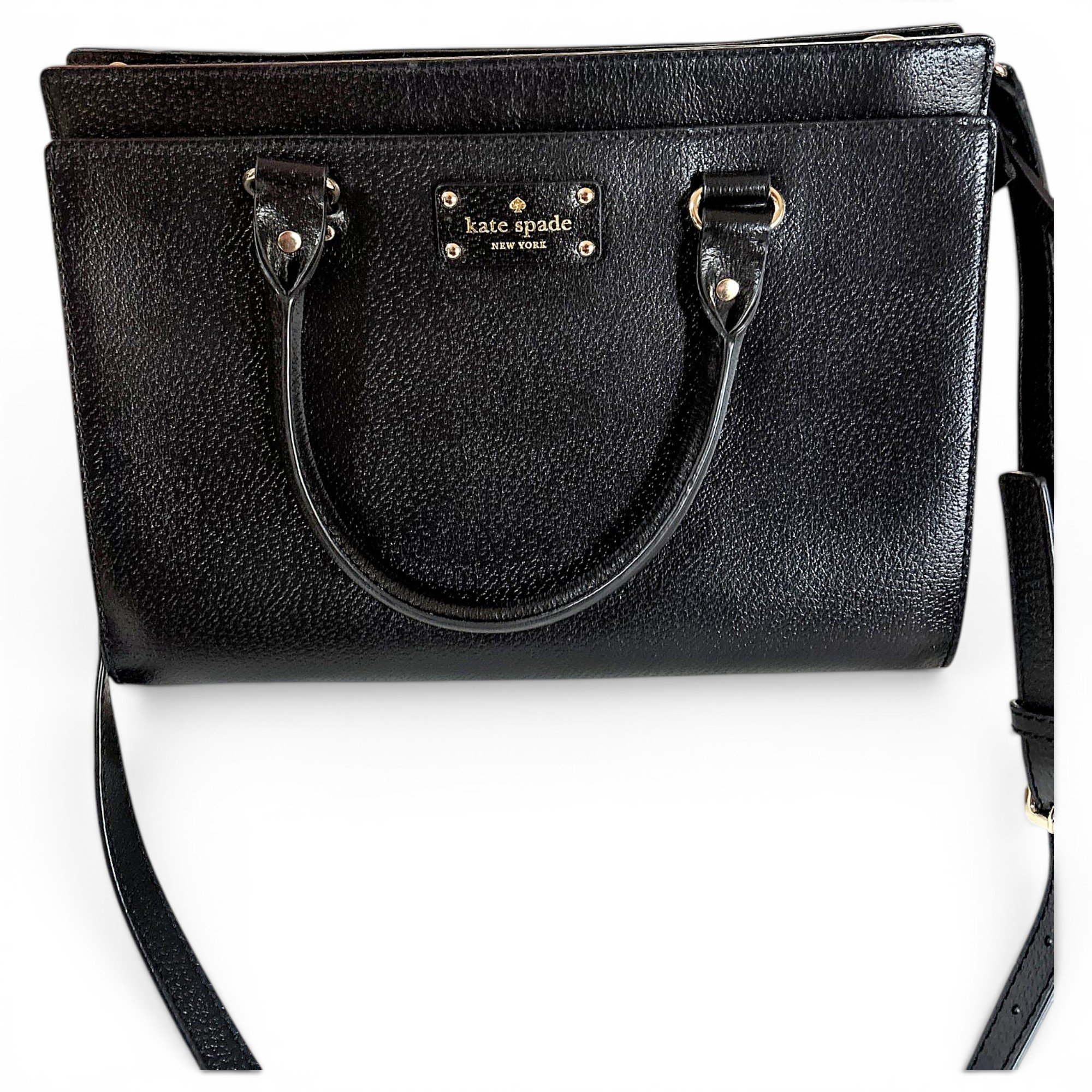 Leather satchel