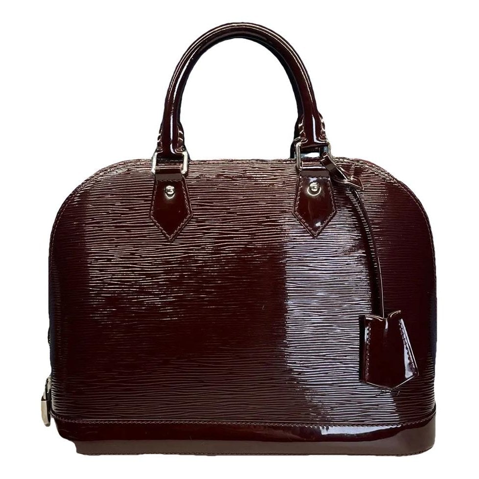 Alma patent leather handbag