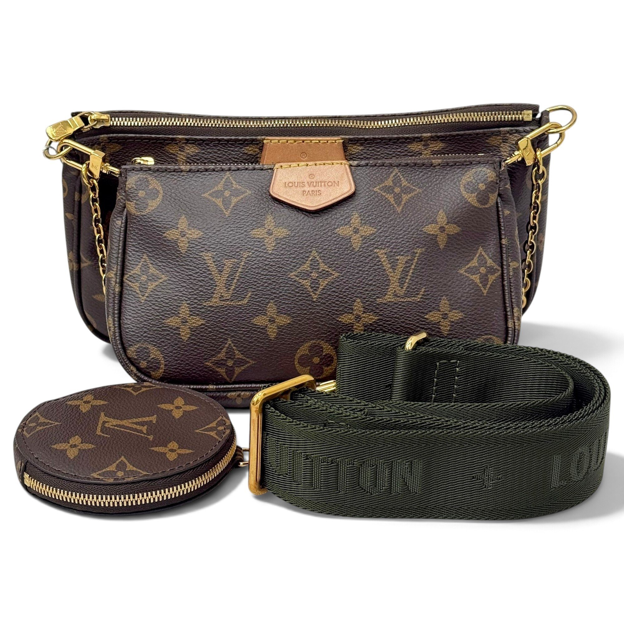 Multi Pochette Accessoires leather handbag
