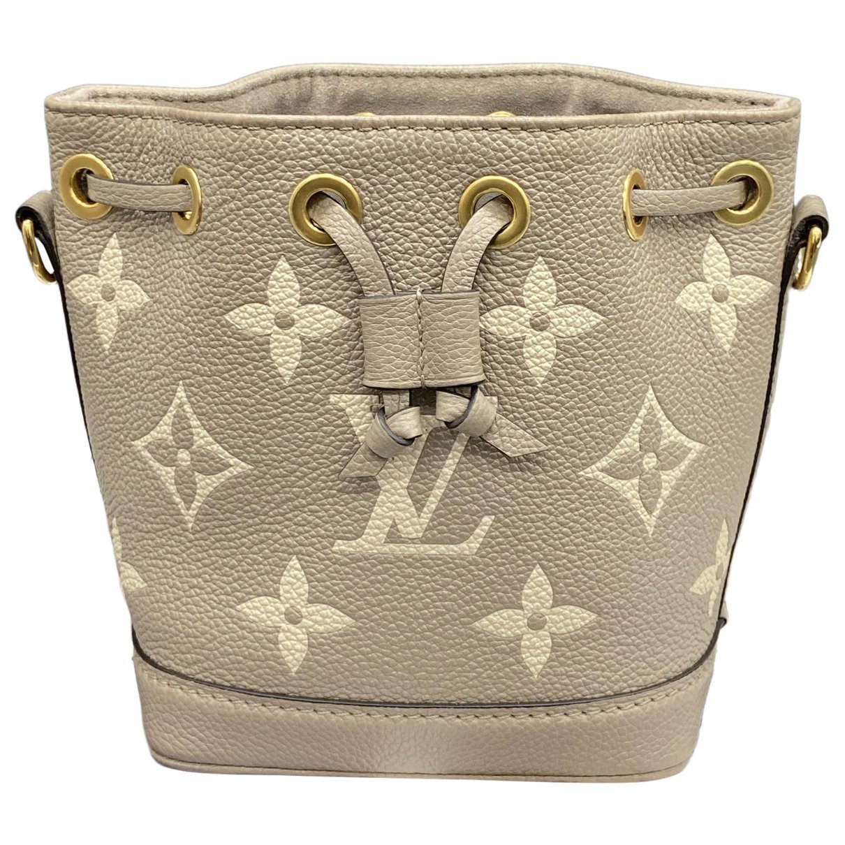 Nano Noé leather handbag