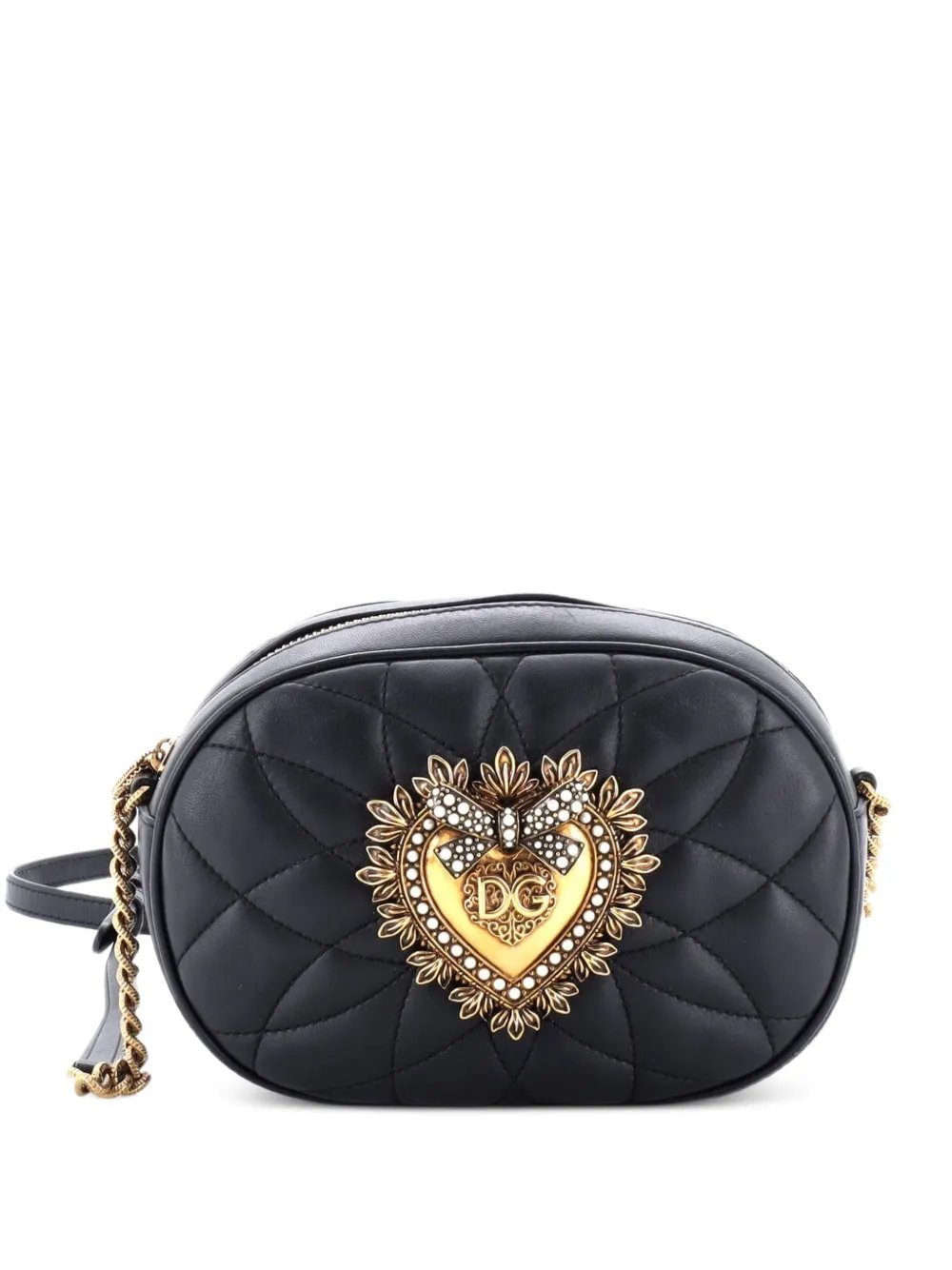 Devotion Camera Bag Quilted Leather Small crossbody bag
