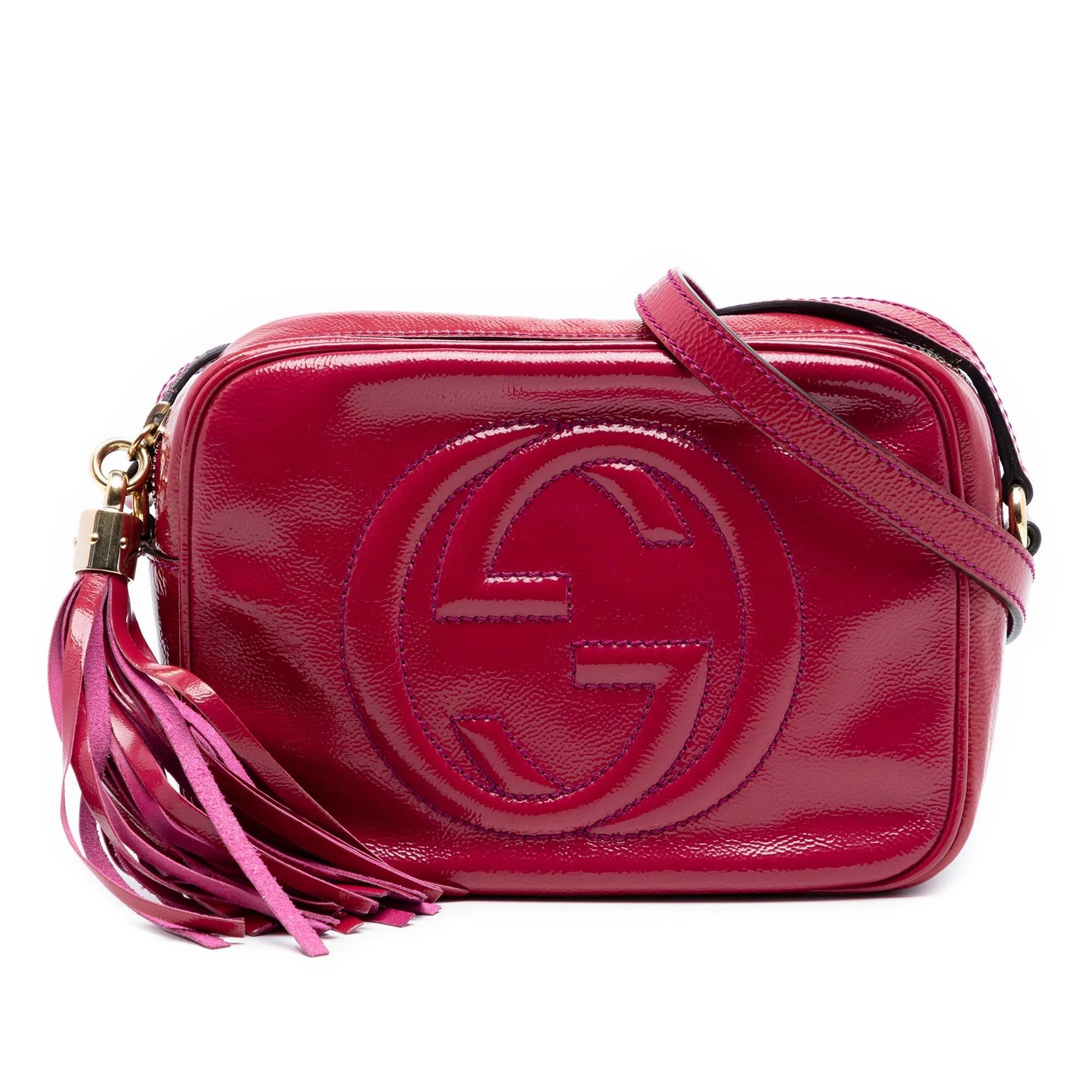 Soho patent leather handbag
