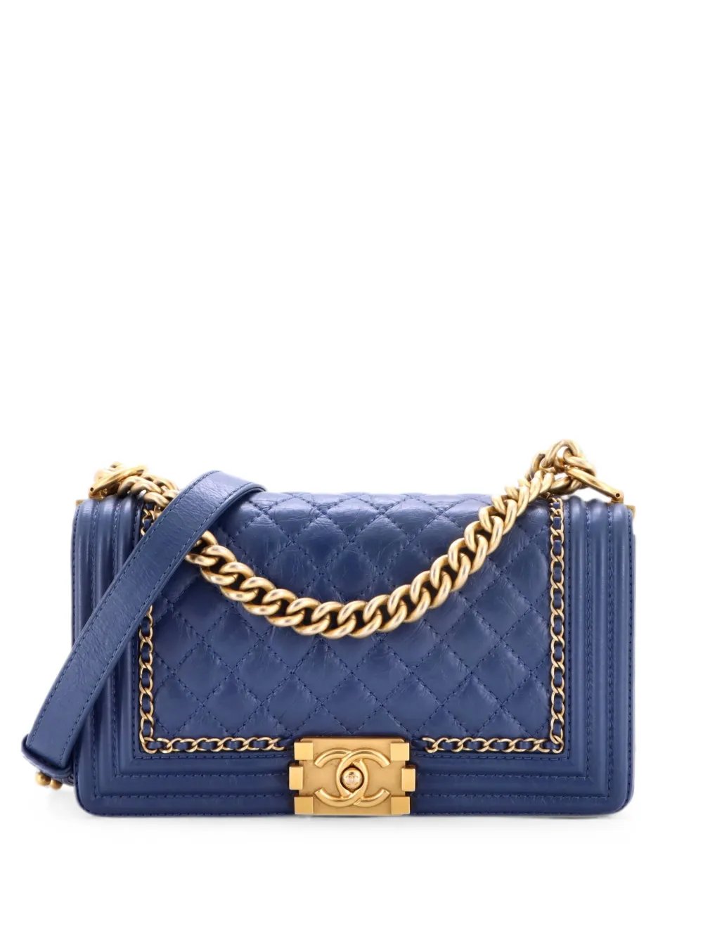 Jacket Boy Flap Bag Quilted Aged Calfskin Old Medium crossbody bag