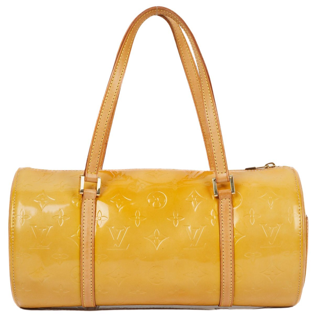 Louis Vuitton Papillon patent leather handbag