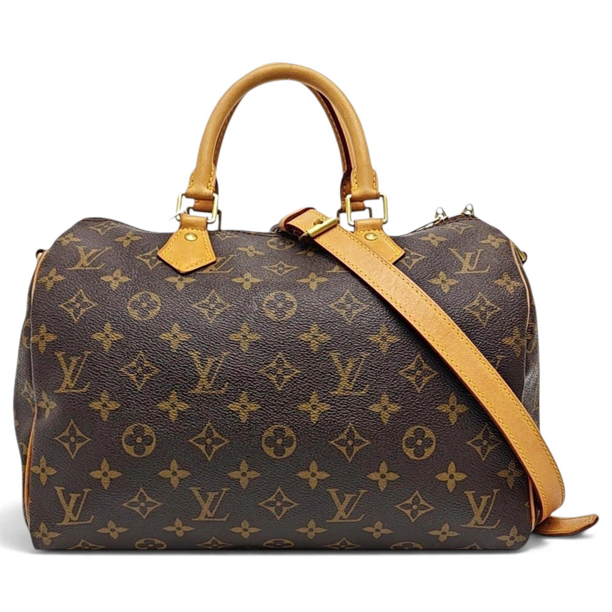 Nano Speedy / Mini HL leather handbag