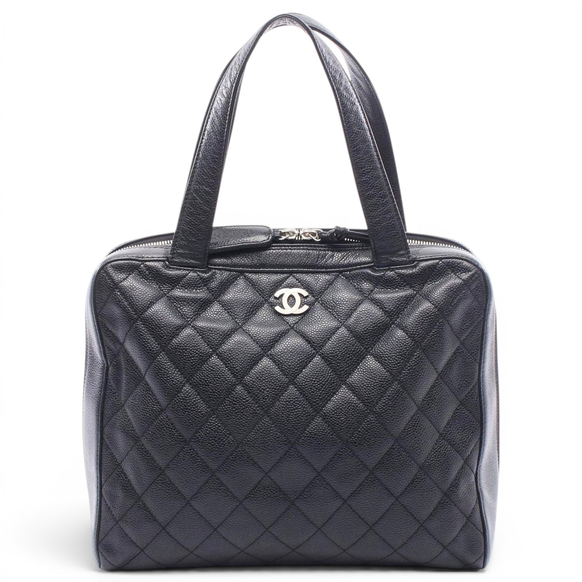 Leather tote