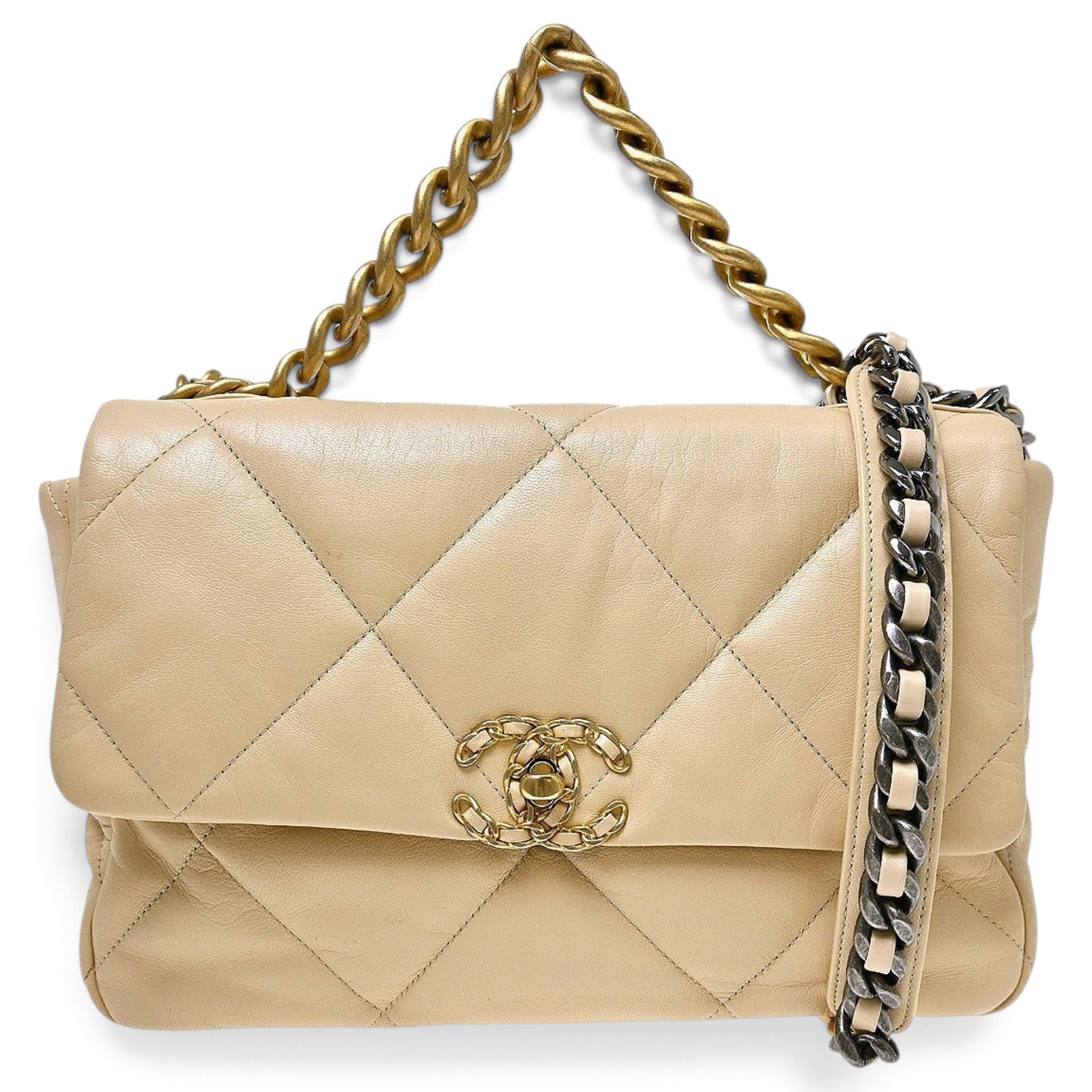 Chanel 19 leather handbag