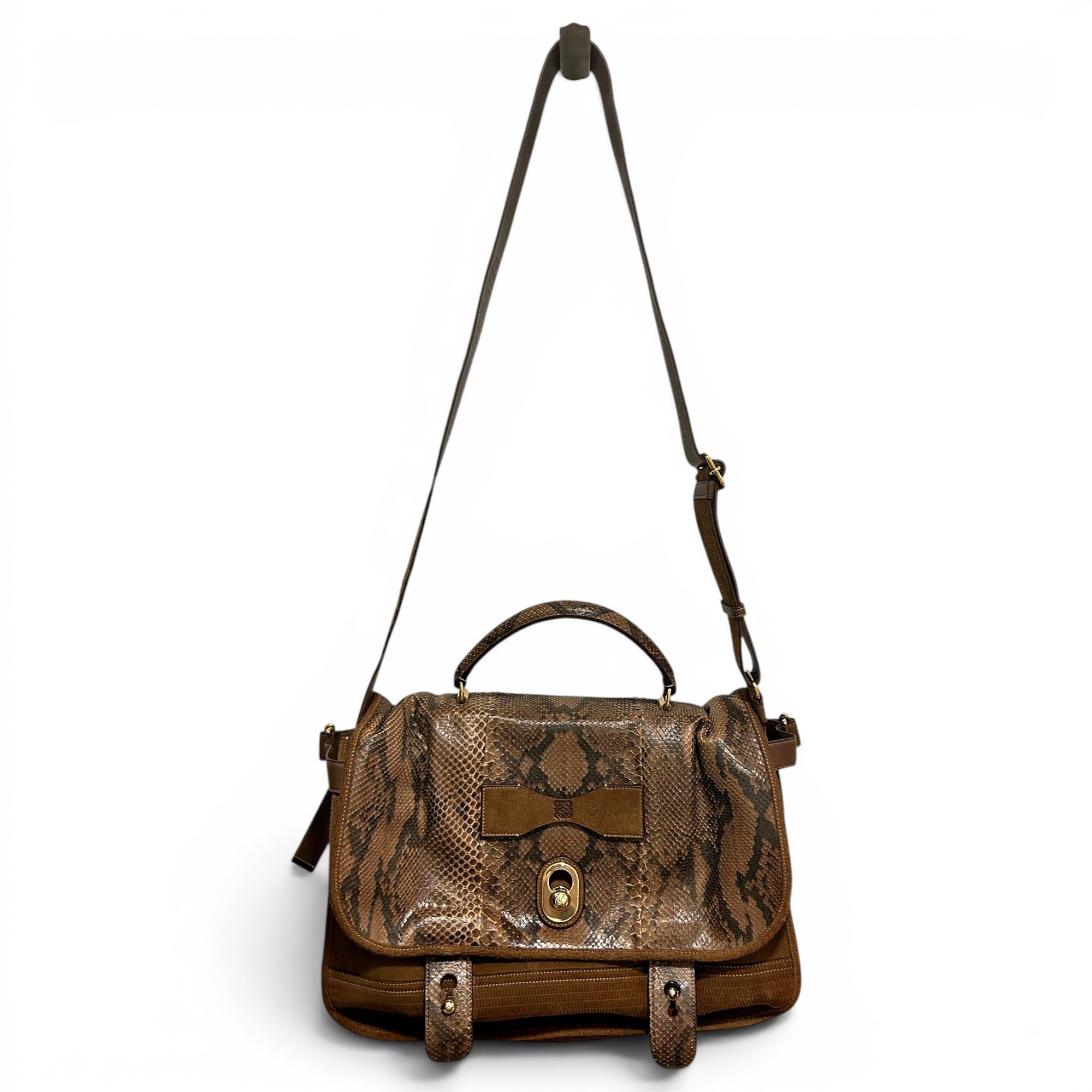 Leather handbag