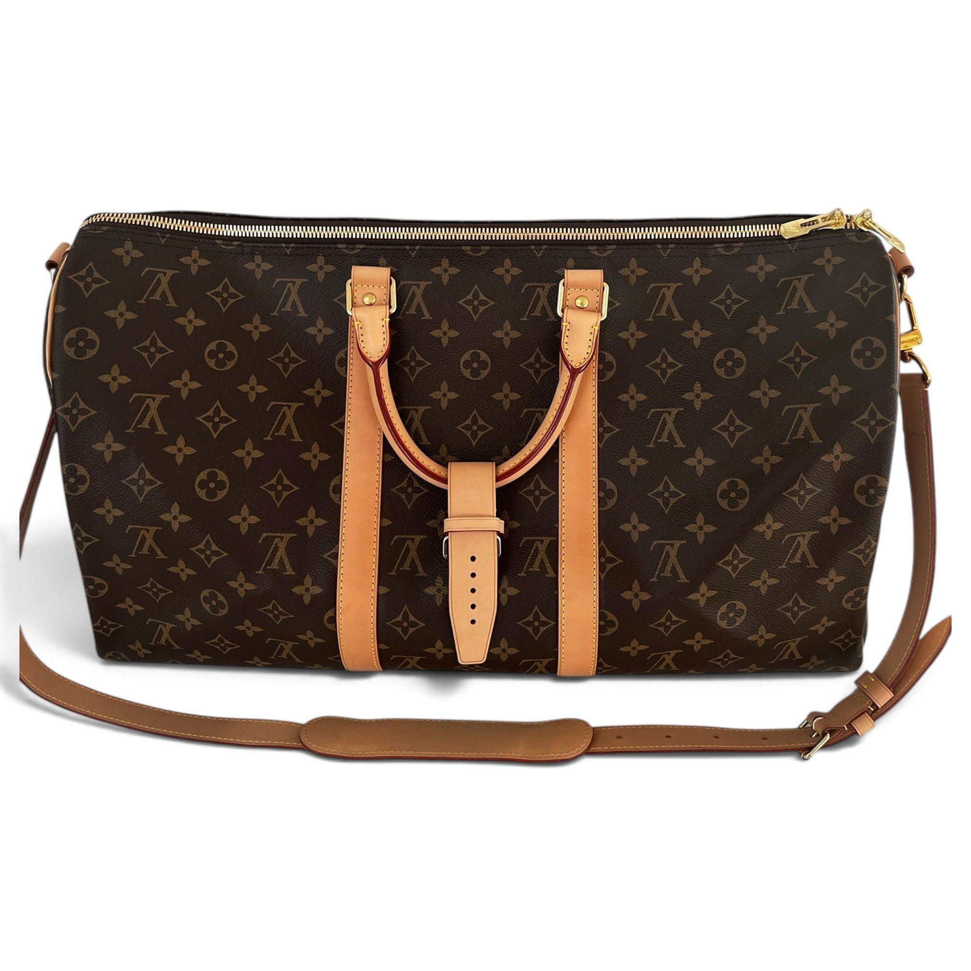Keepall leather 48h bag