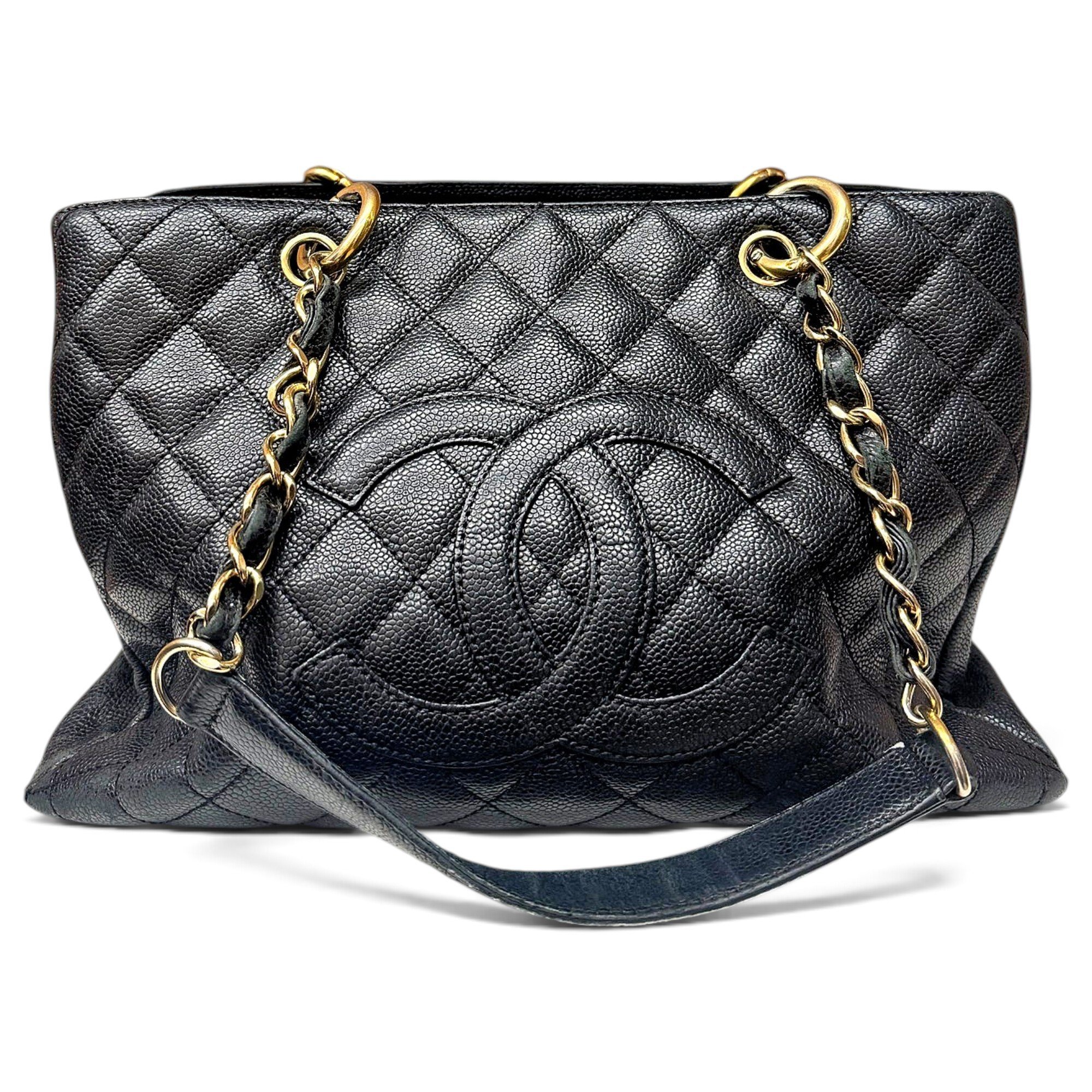 Grand shopping leather tote