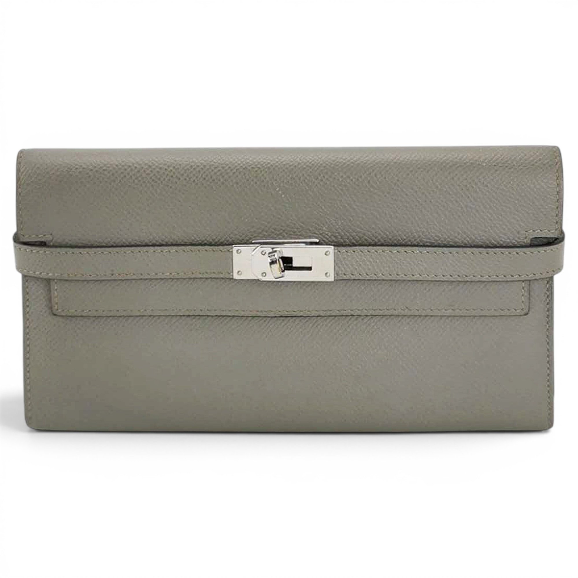 Kelly to go leather clutch bag