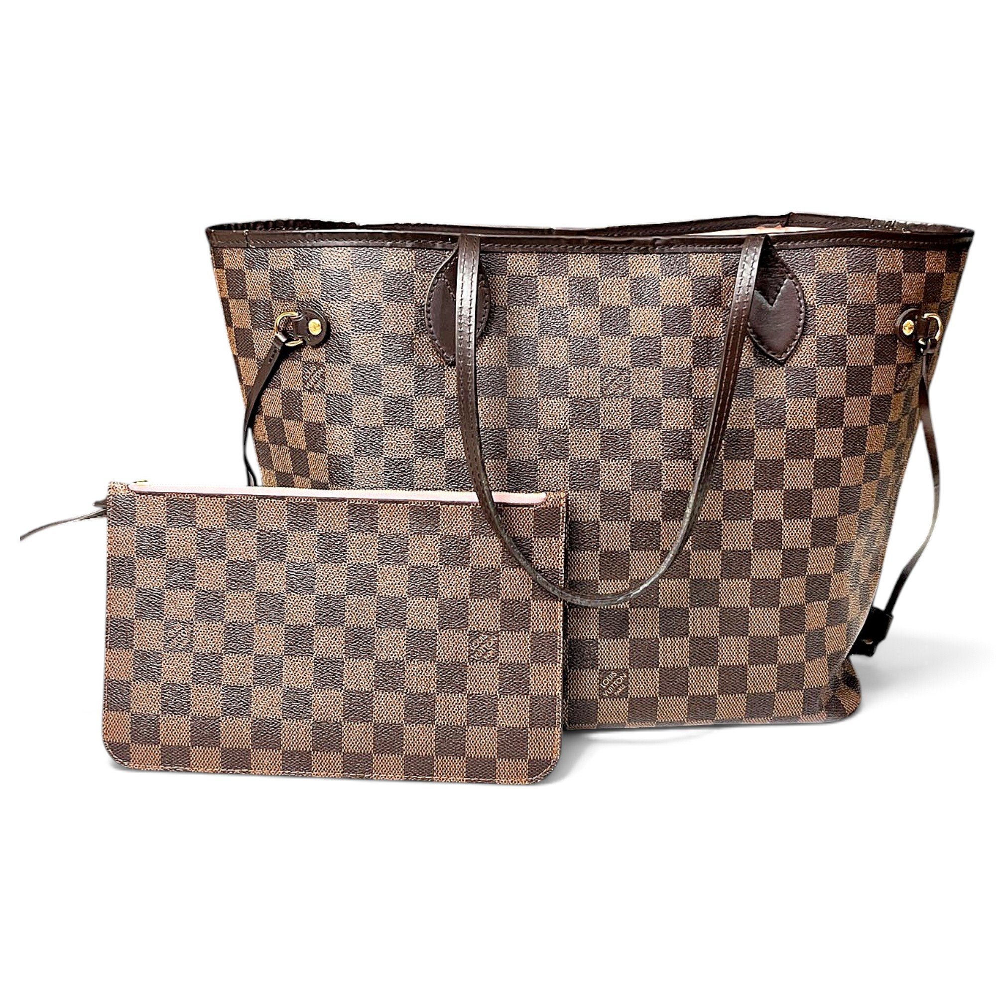 Neverfull leather handbag