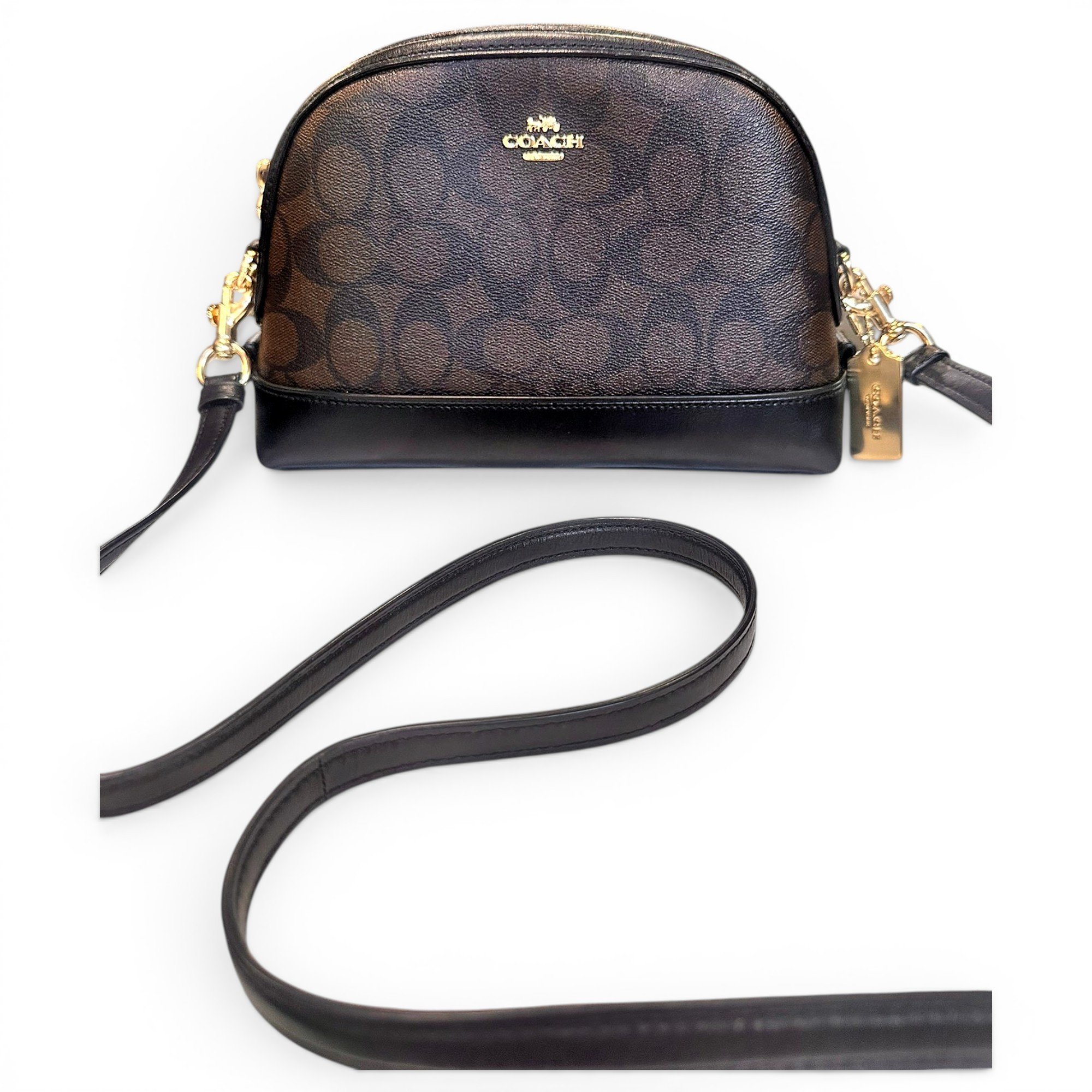 Leather crossbody bag