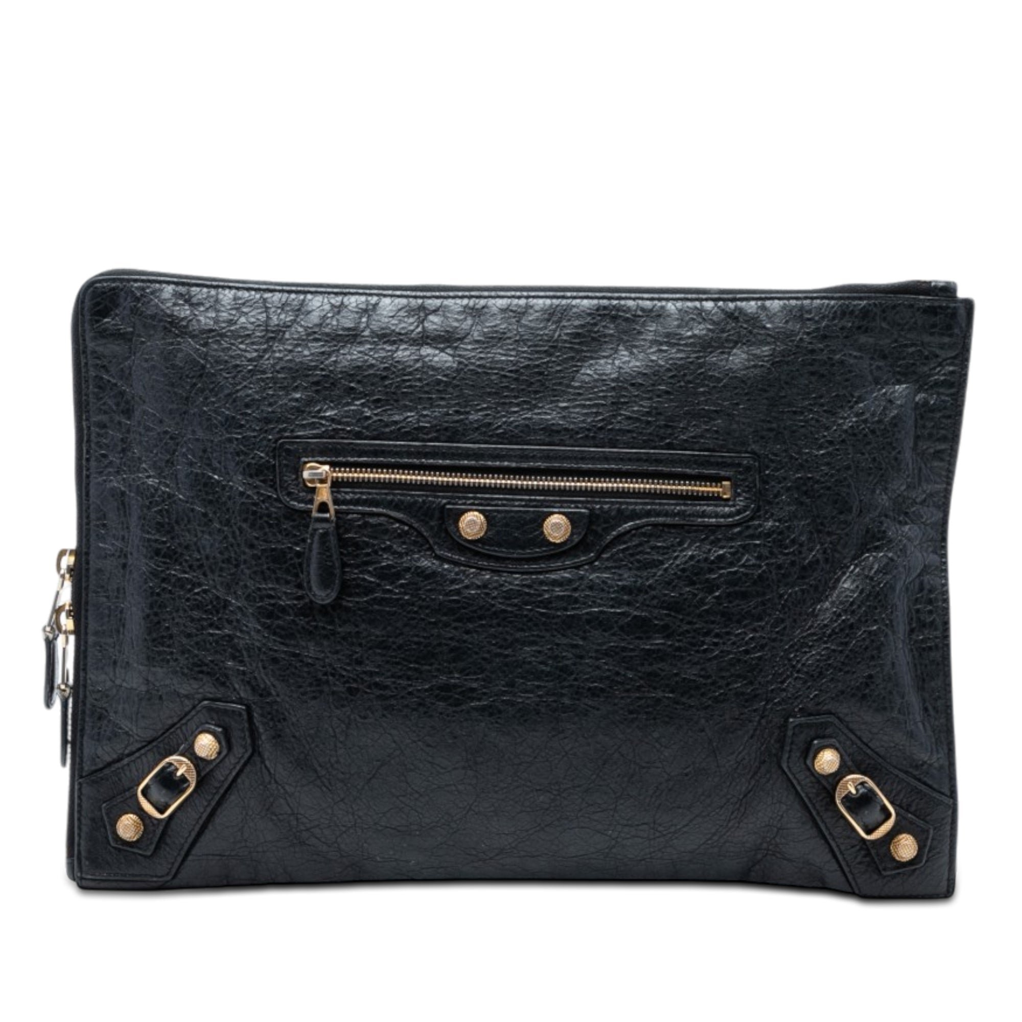 Leather handbag
