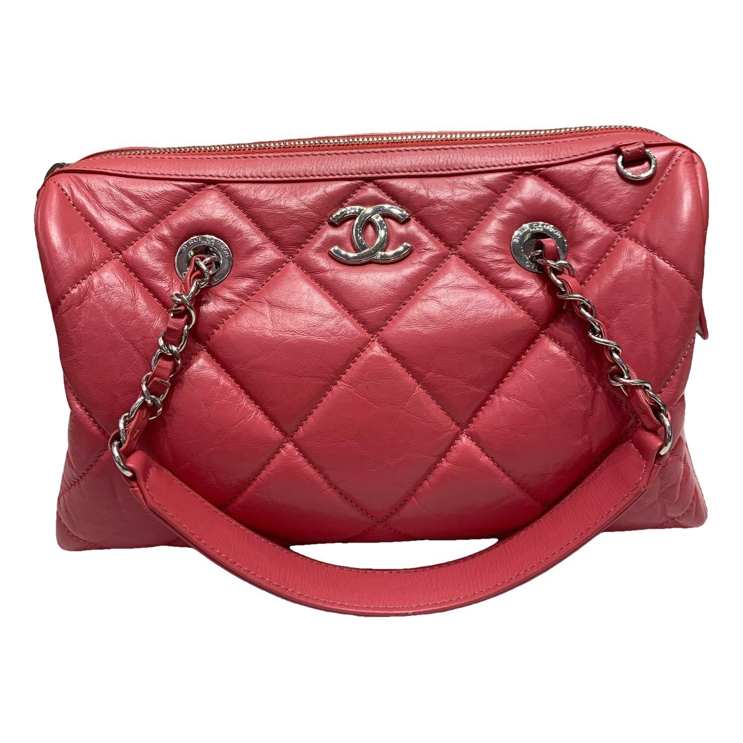 Leather handbag