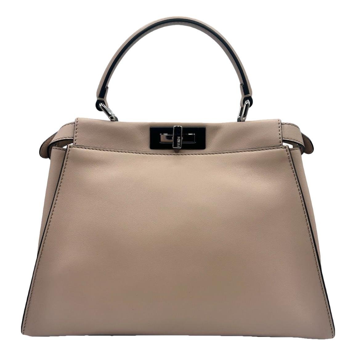 Peekaboo leather handbag