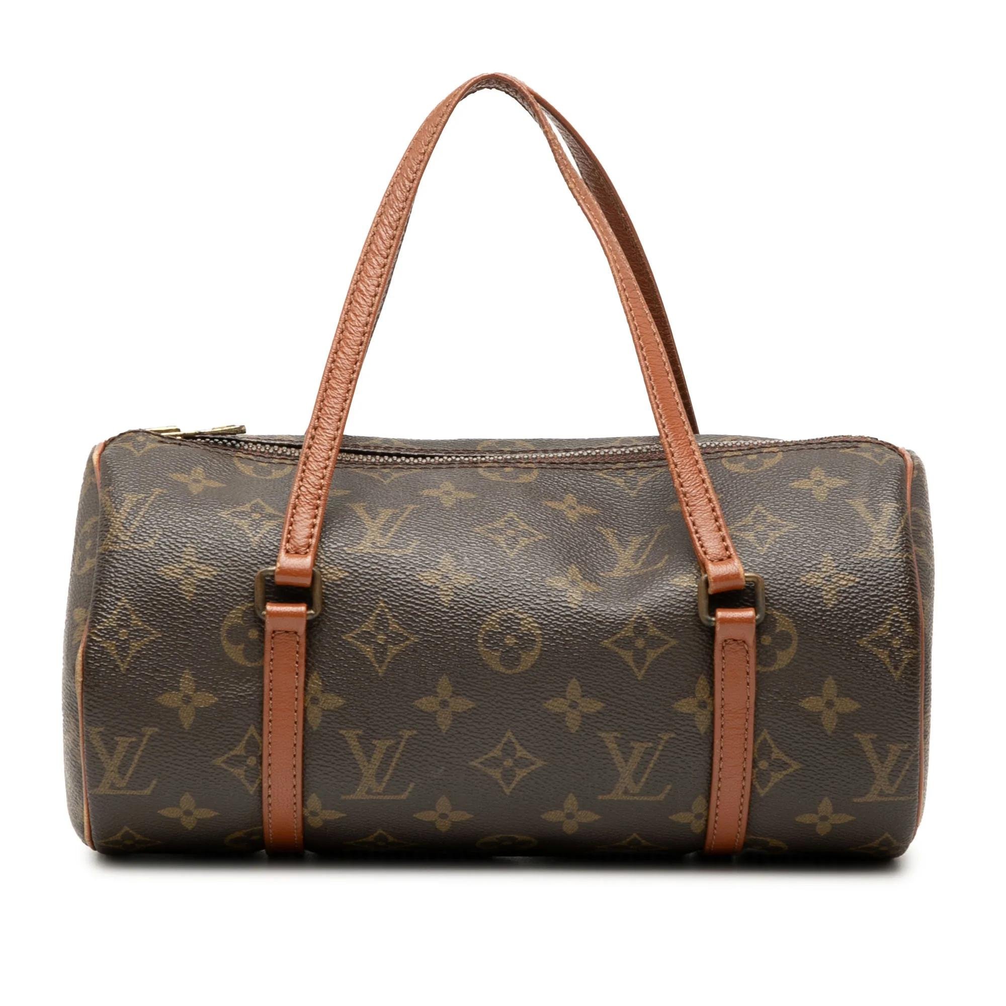 Papillon leather handbag