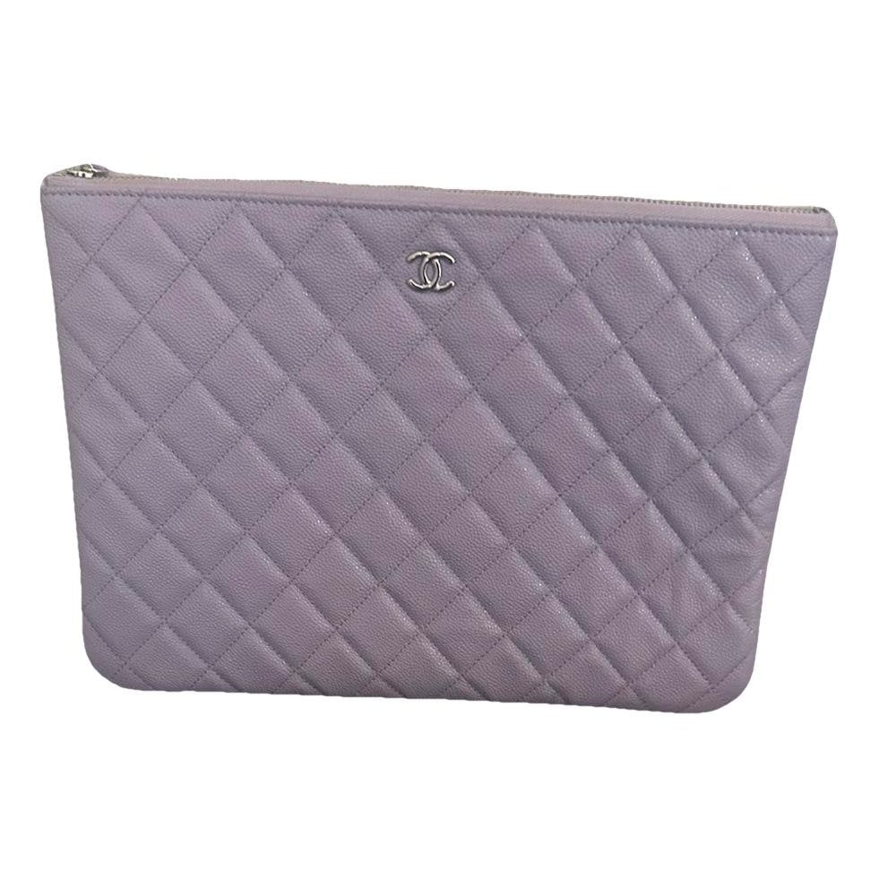 Timeless/Classique leather clutch bag