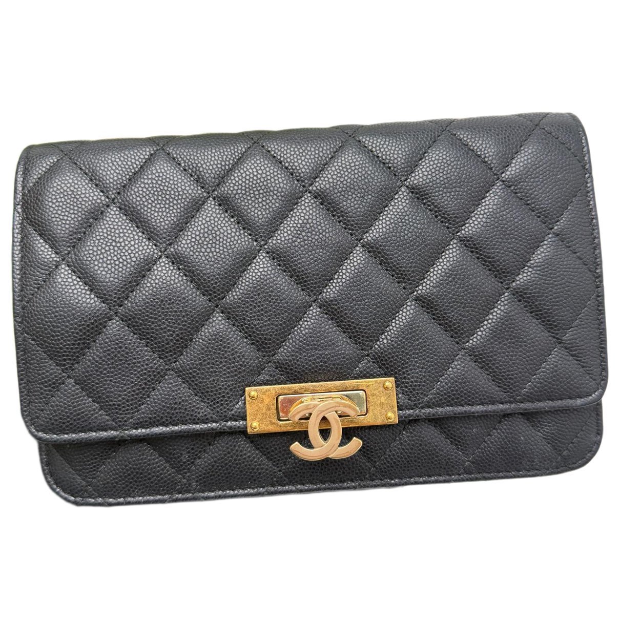 Wallet On Chain Timeless/Classique leather crossbody bag