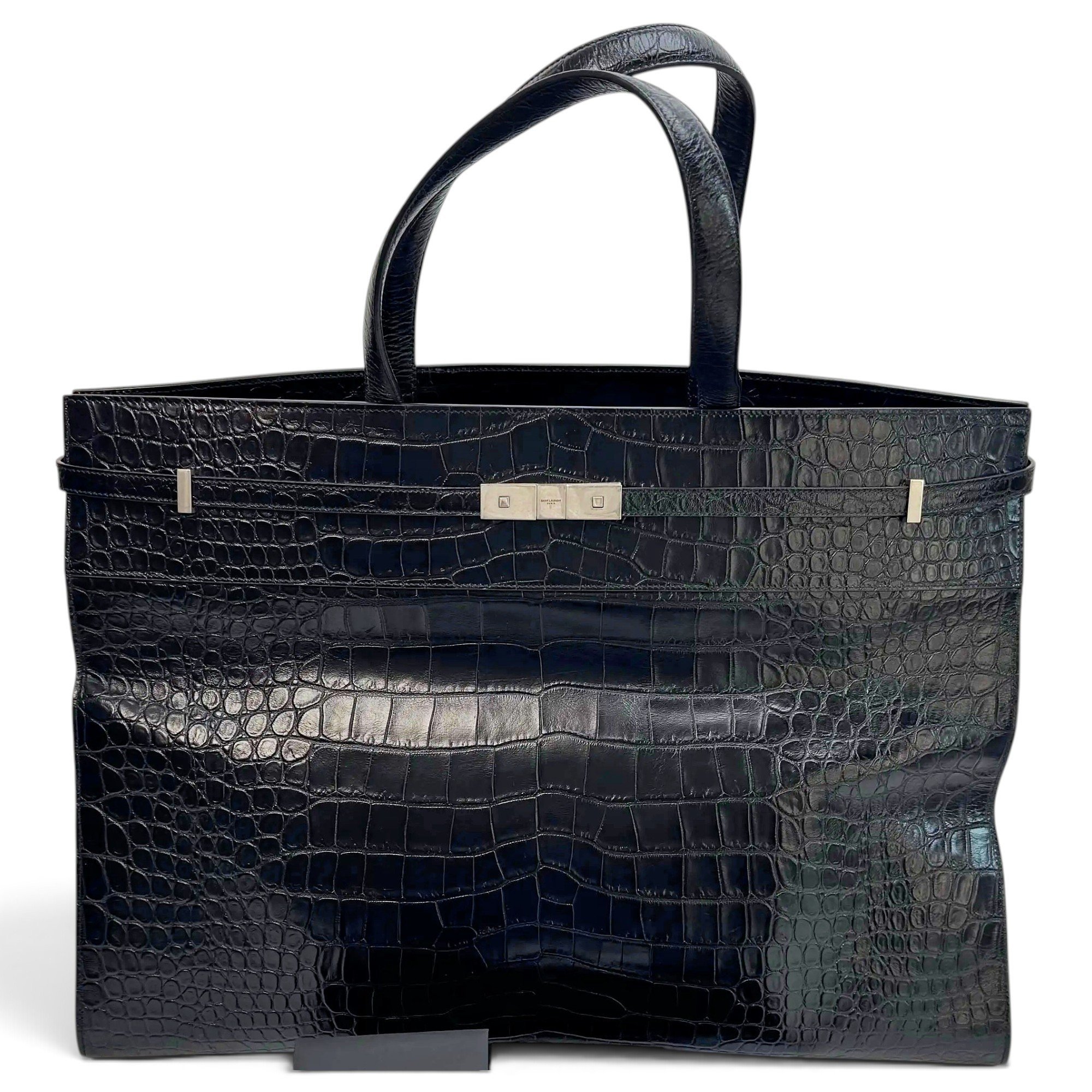 Manhattan leather tote