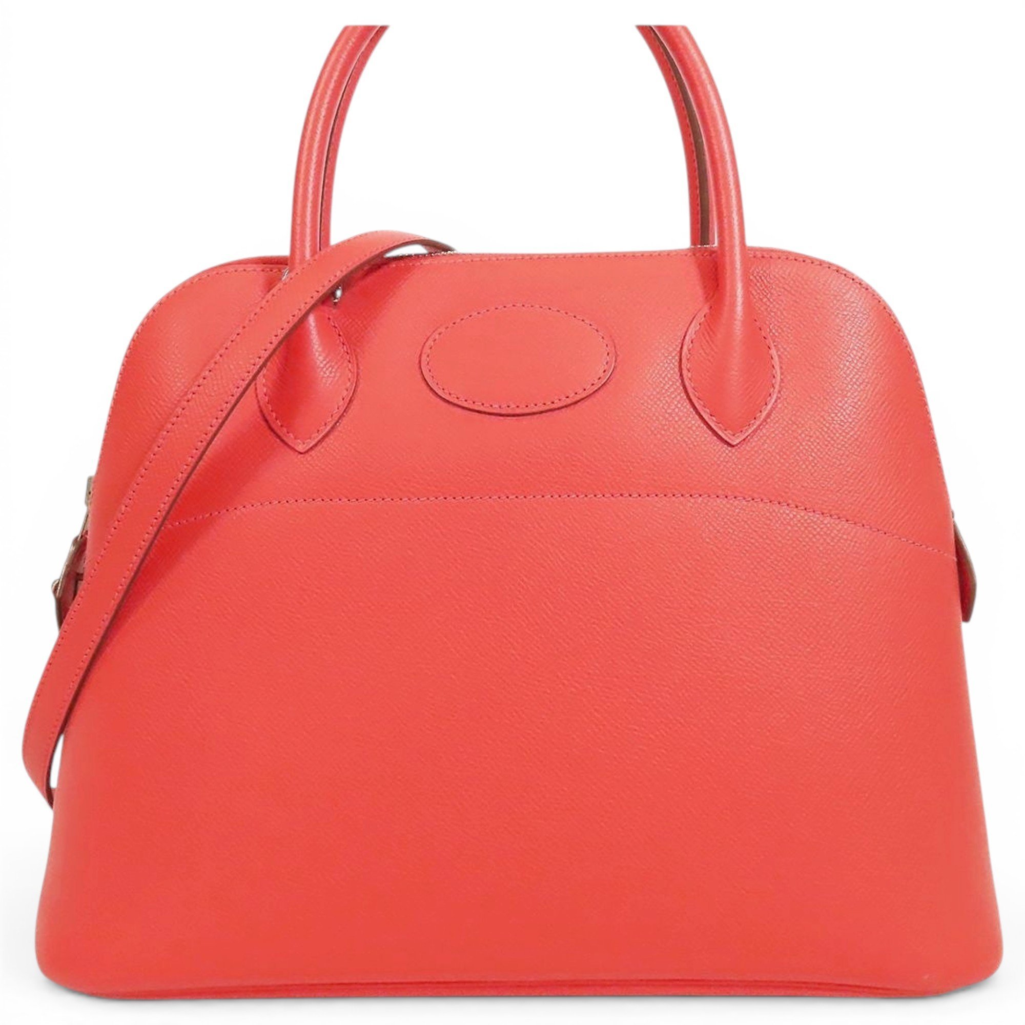 Hermes Bolide 31 Handbag Rose Jaipur Epsom Leather