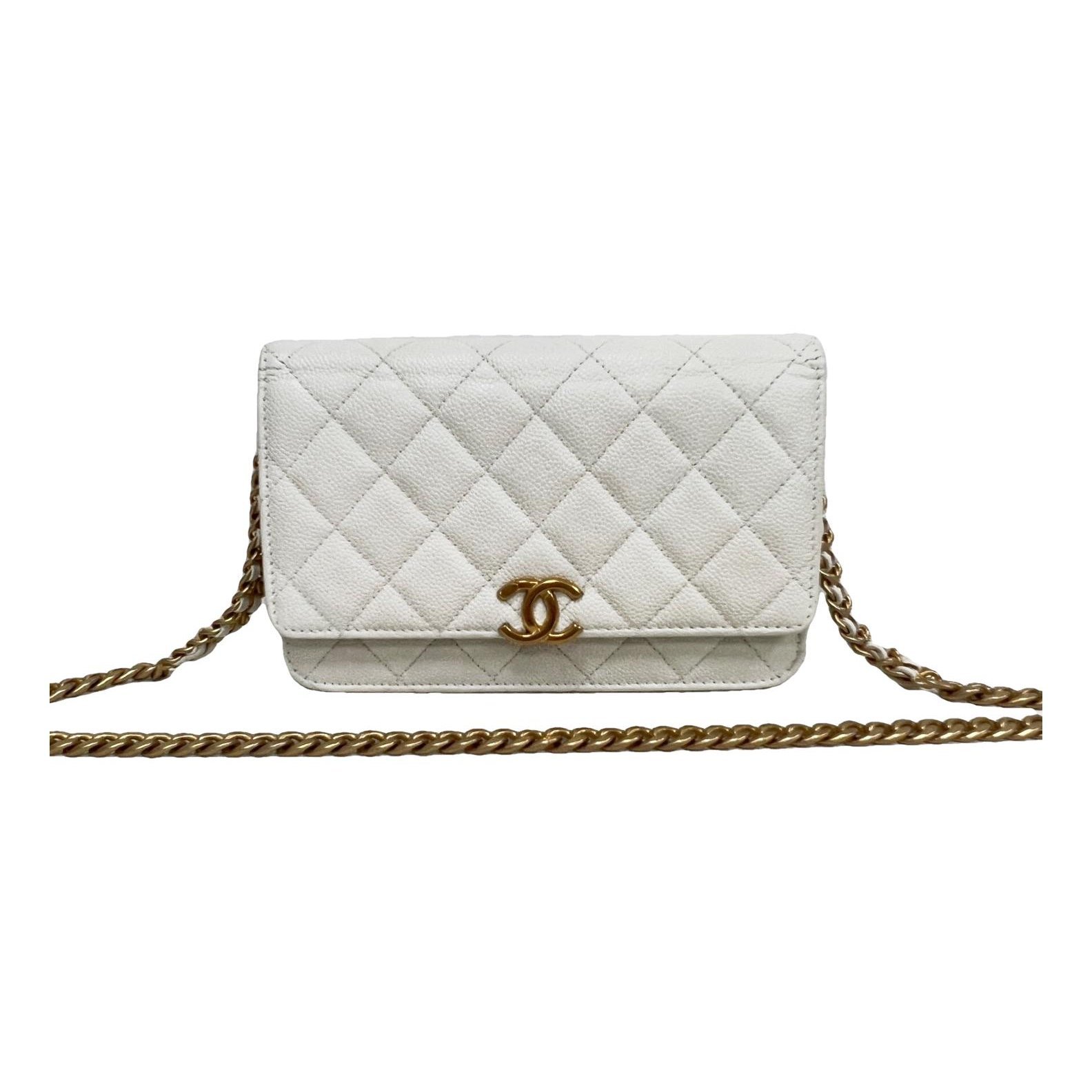 Wallet On Chain Timeless/Classique leather crossbody bag