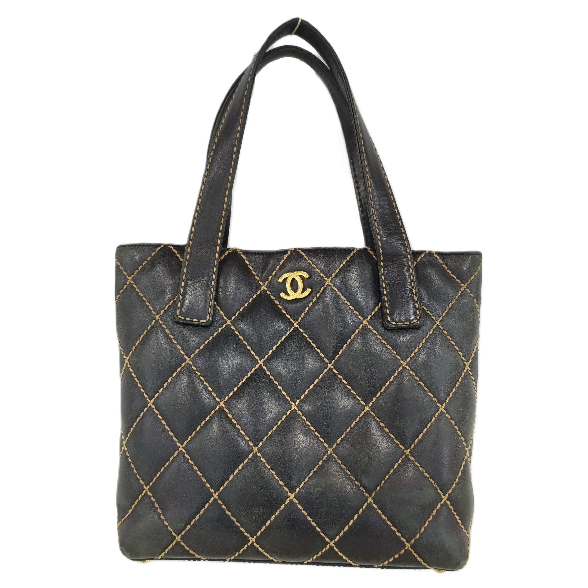 Wild Stitch leather tote