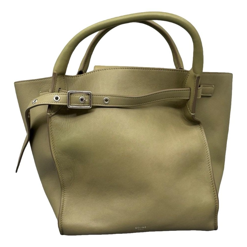 Belt leather handbag