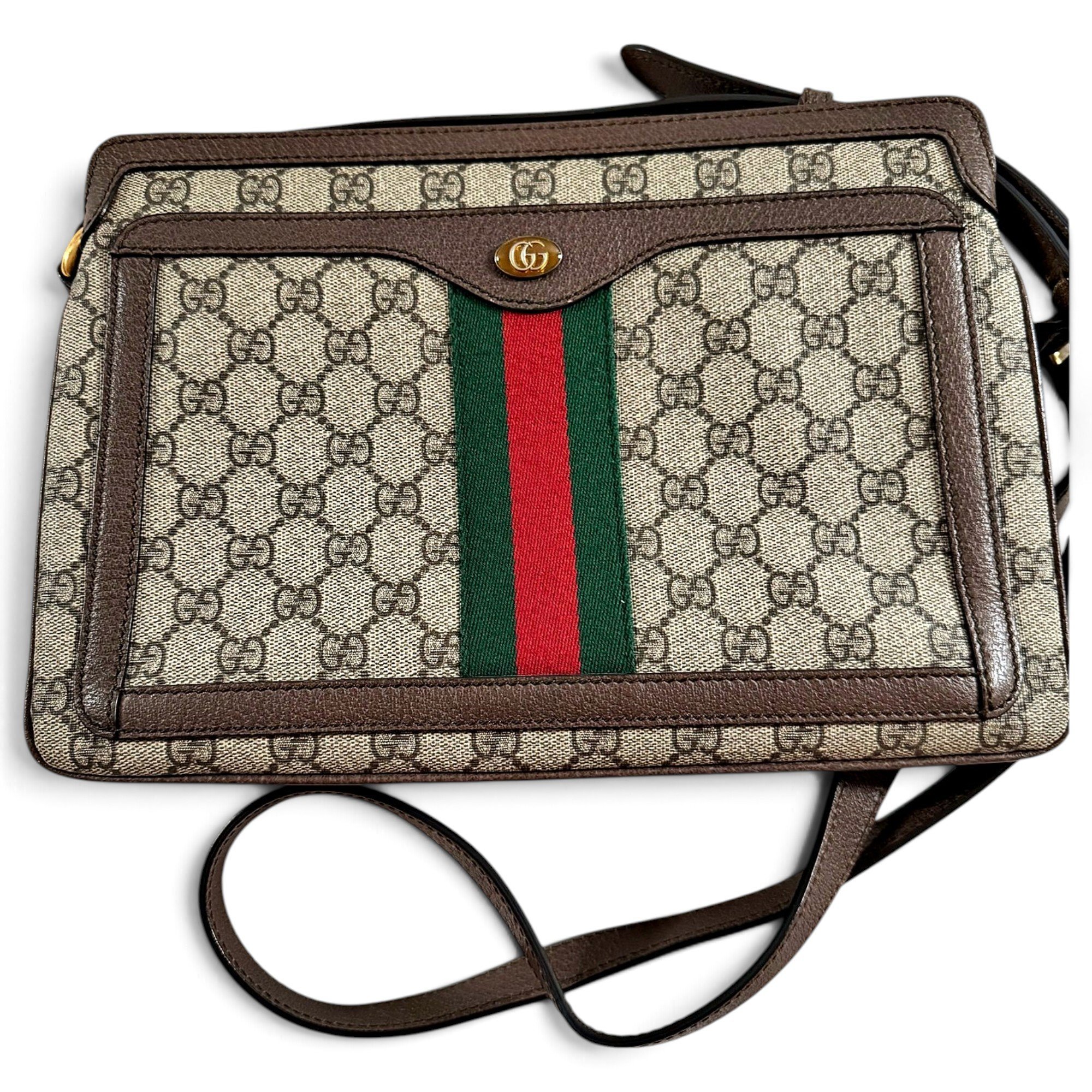 Ophidia leather handbag