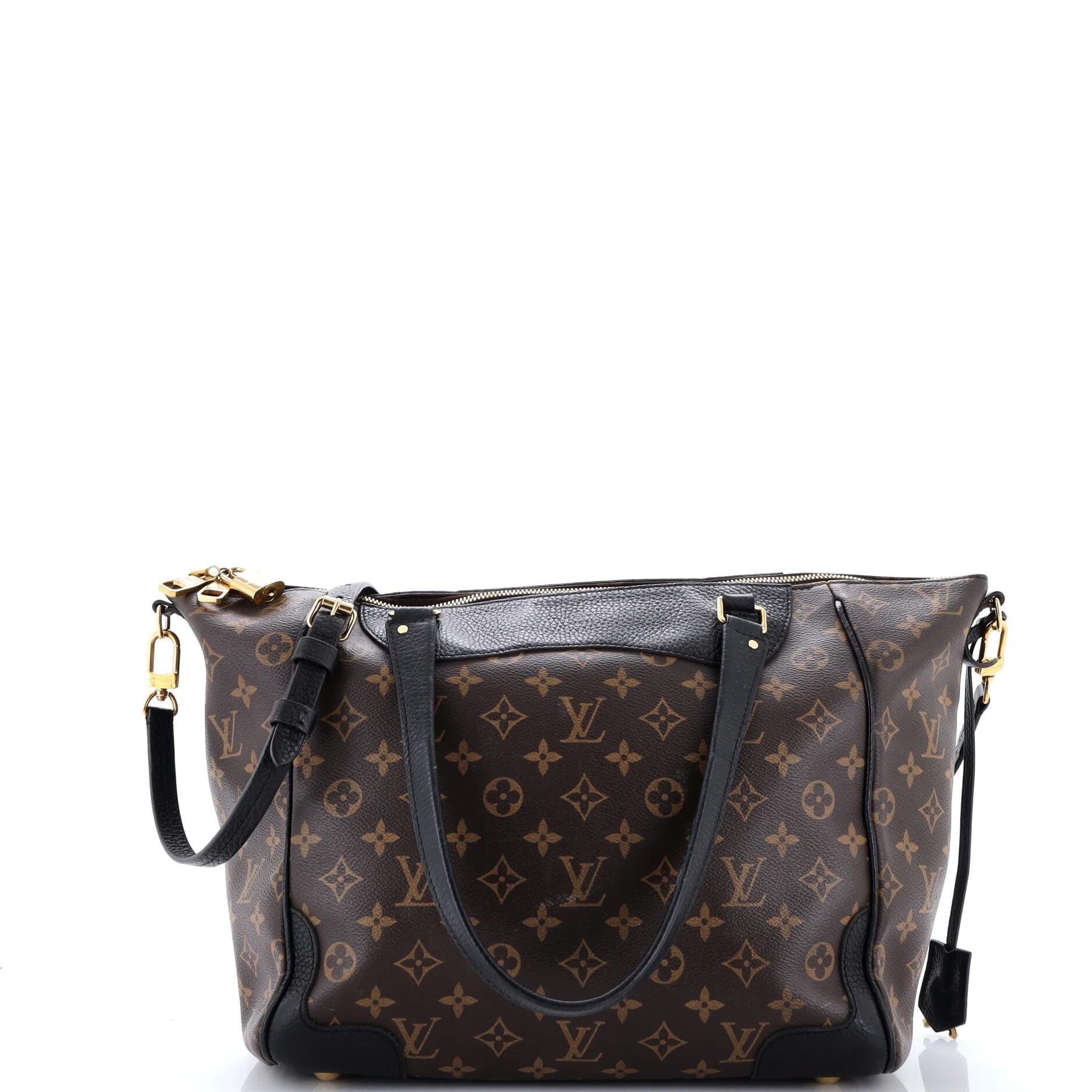 Leather tote