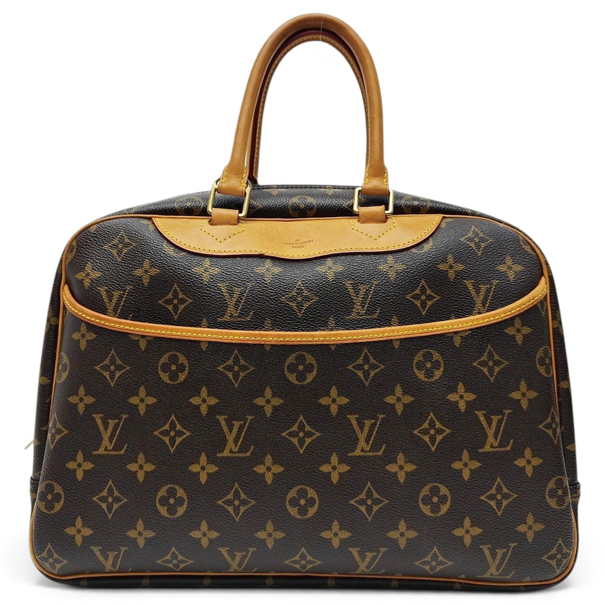 Deauville leather handbag