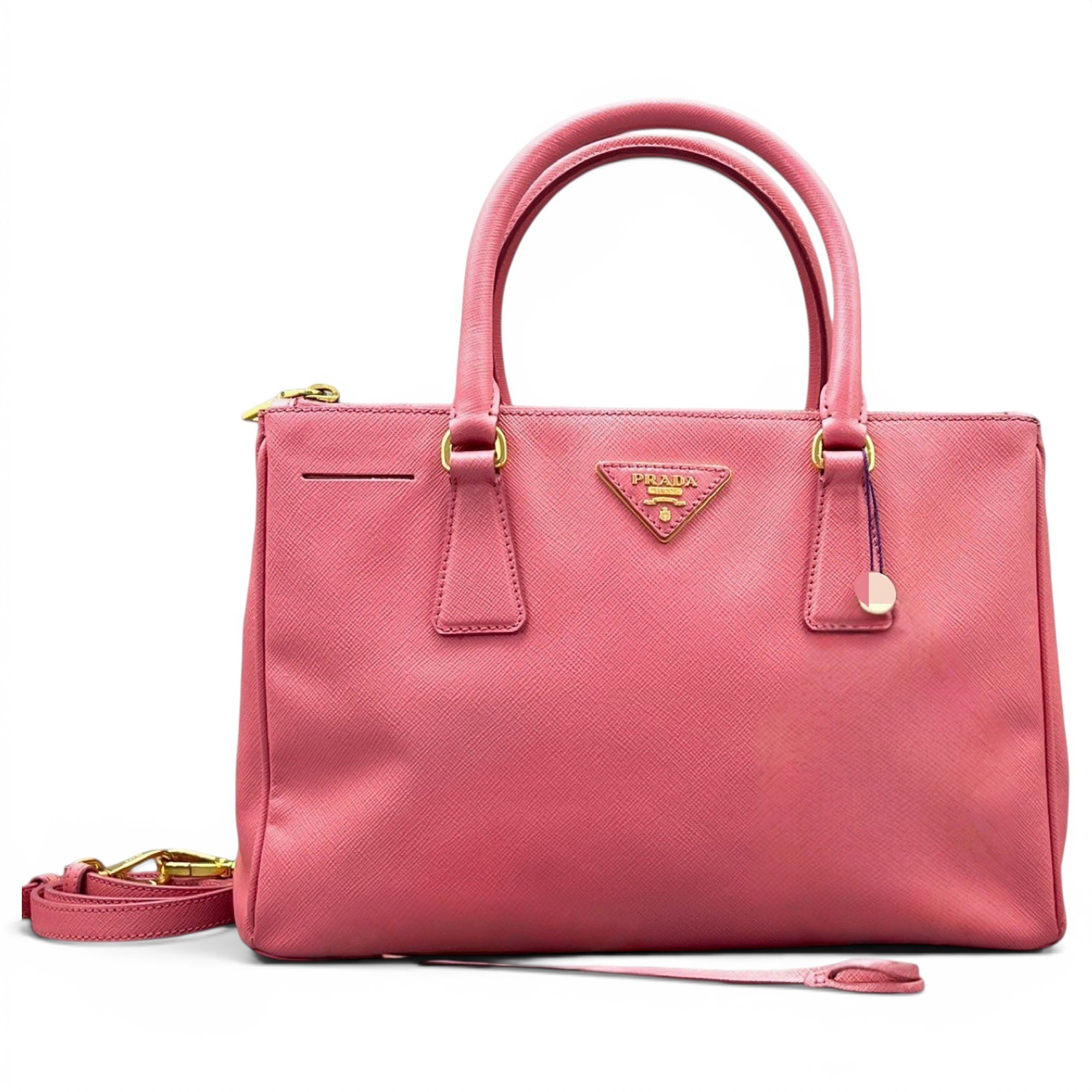 Galleria leather handbag