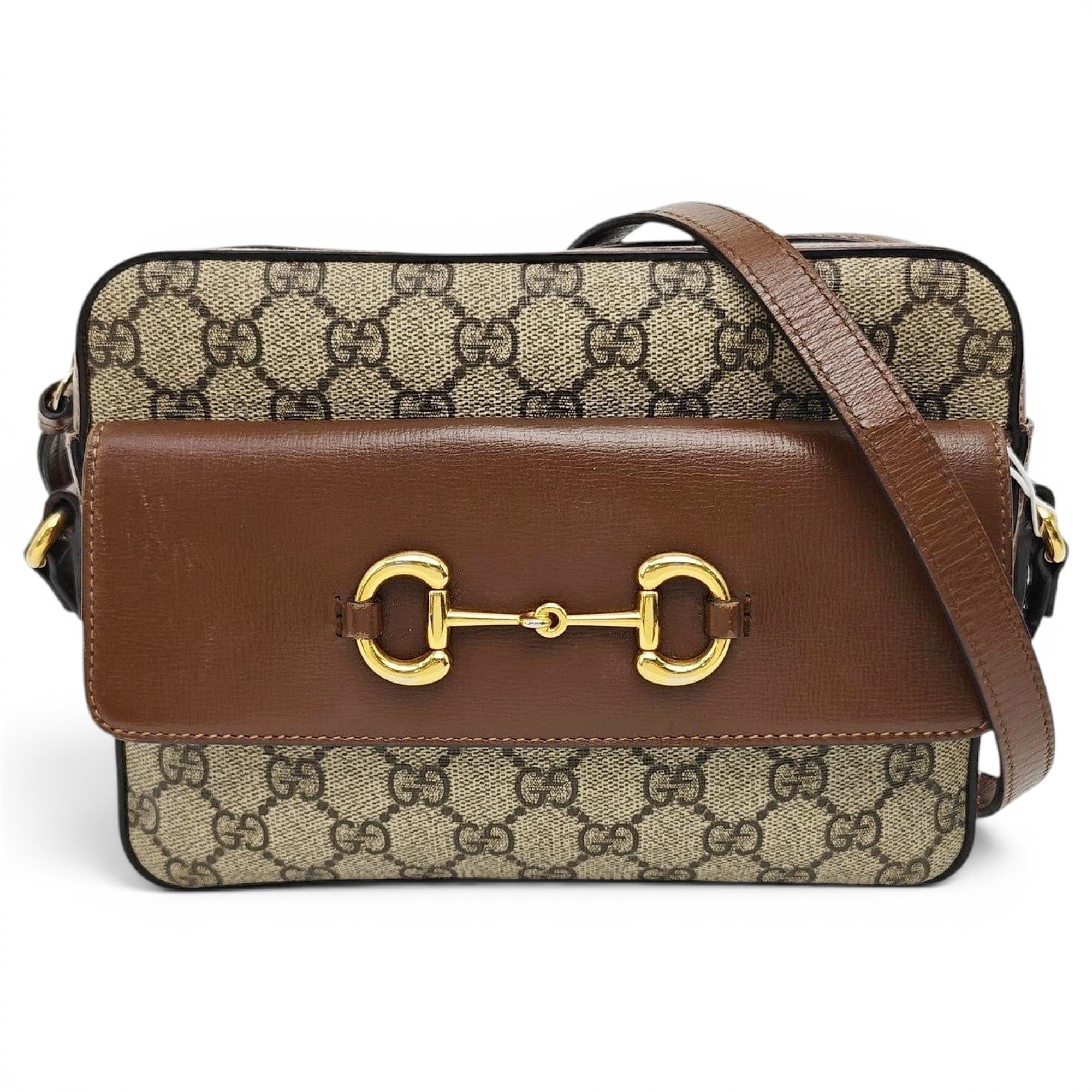 Handle Horsebit 1955 leather handbag
