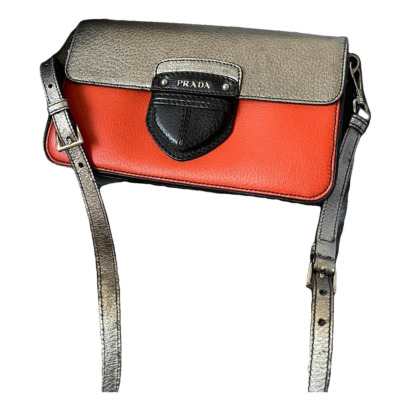 Leather crossbody bag